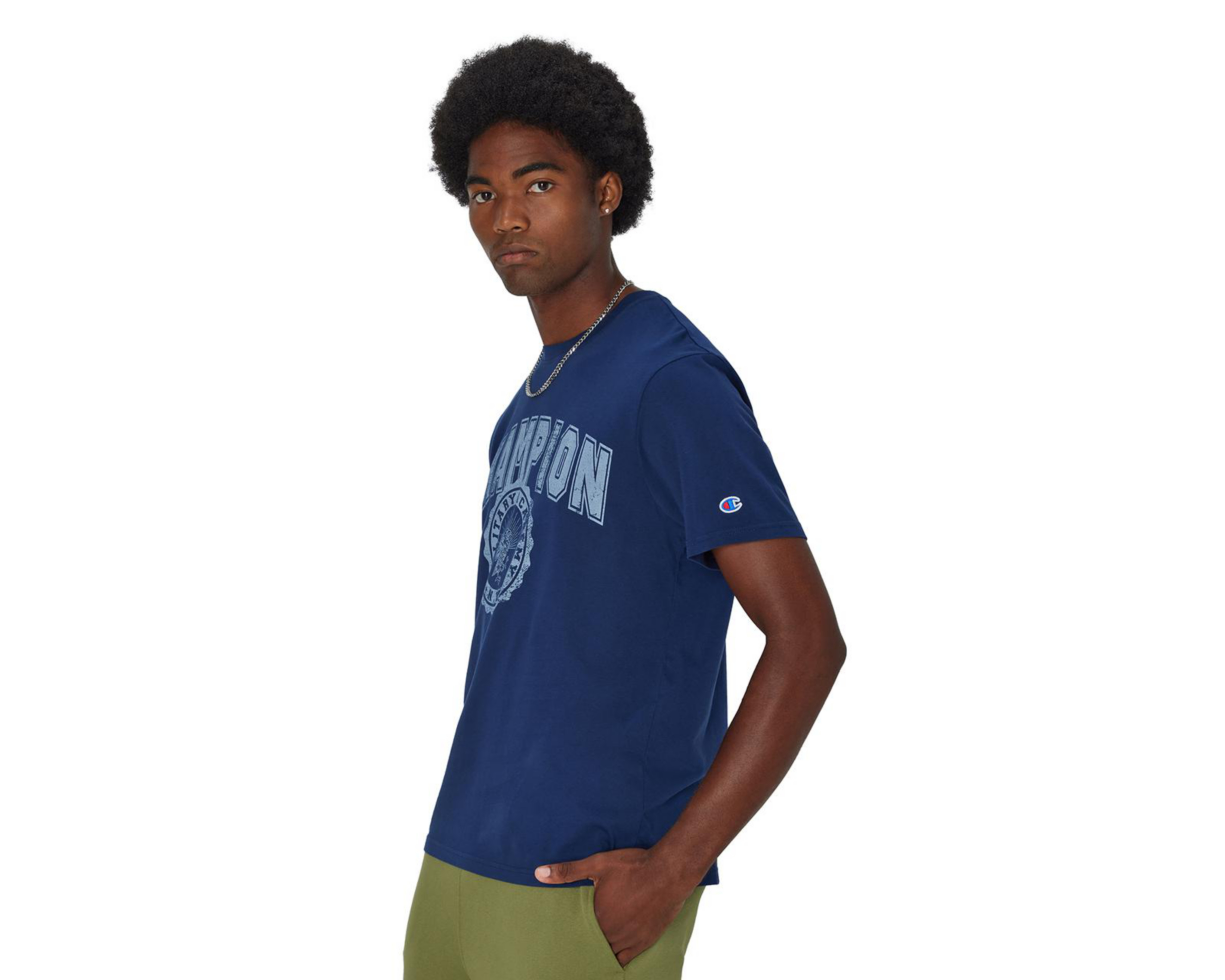 Foto 3 pulgar | Playera Deportiva Champion para Hombre