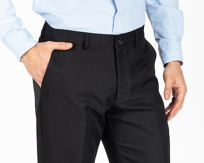 Foto 3 | Pantón de Vestir Wall Street Negro para Hombre
