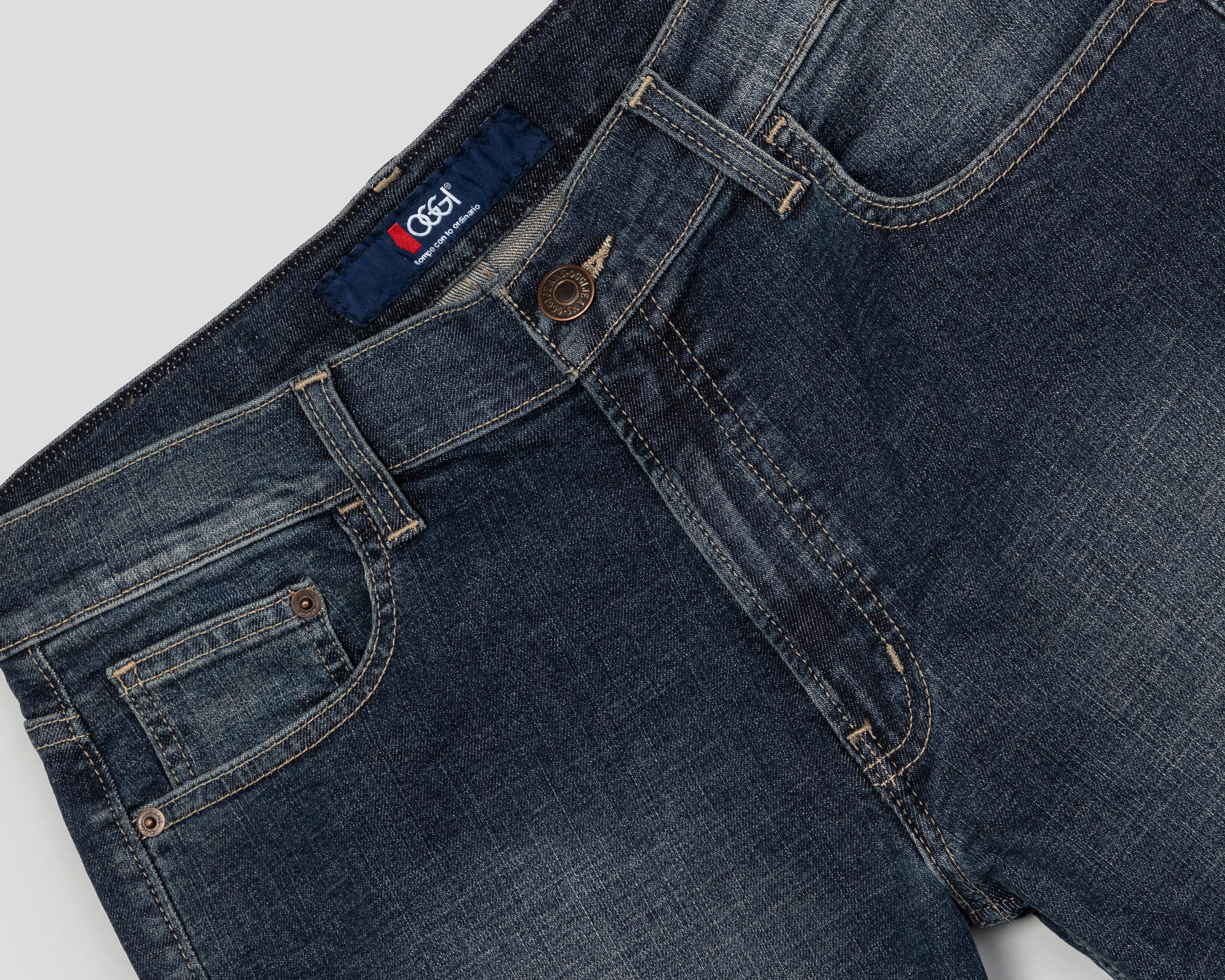 Foto 4 pulgar | Jeans Slim Straight Oggi Vaxter Vintage para Hombre