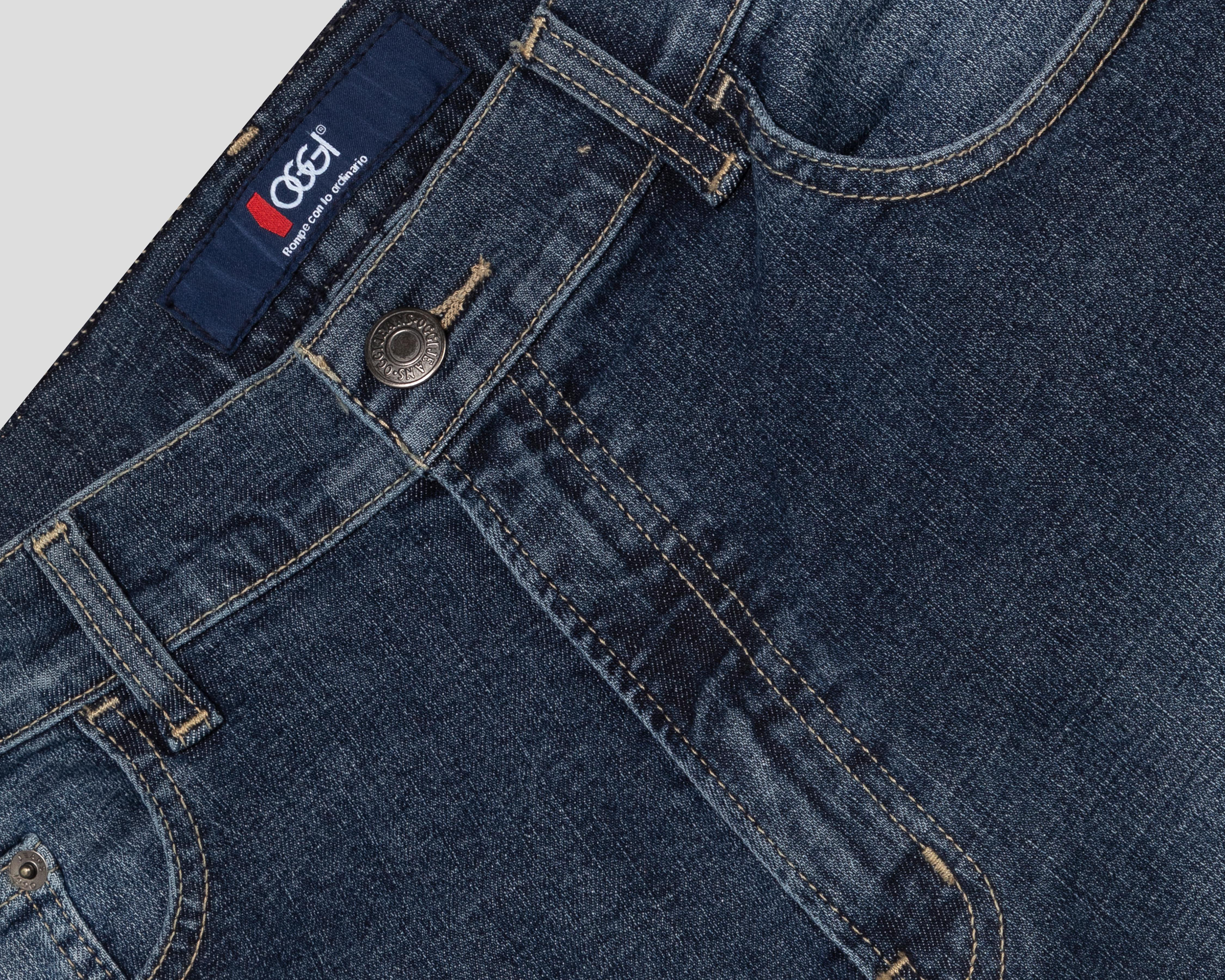 Foto 4 pulgar | Jeans Straight Oggi Power Vintage para Hombre