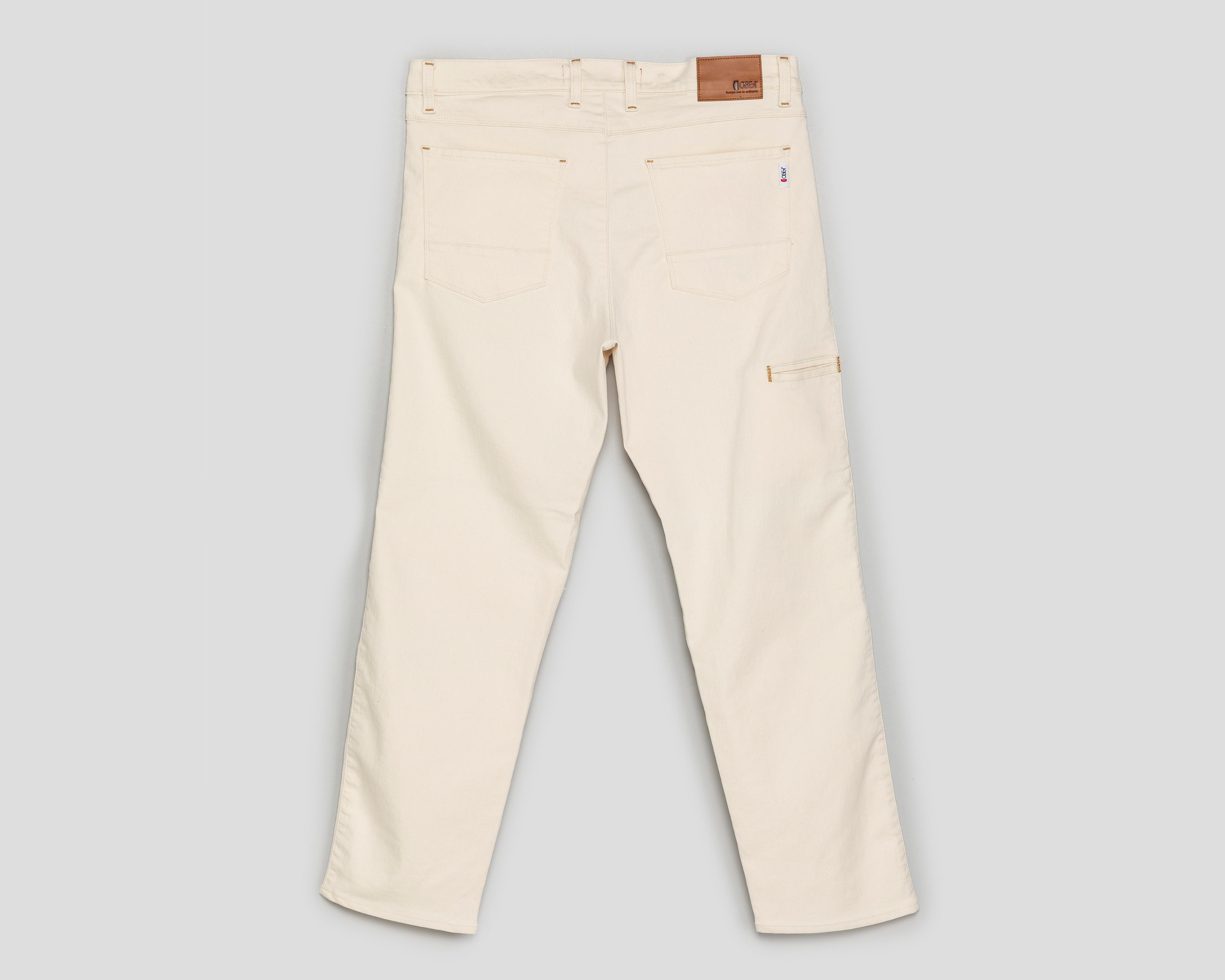 Foto 3 pulgar | Pantalón Khaki Oggi Beige para Hombre