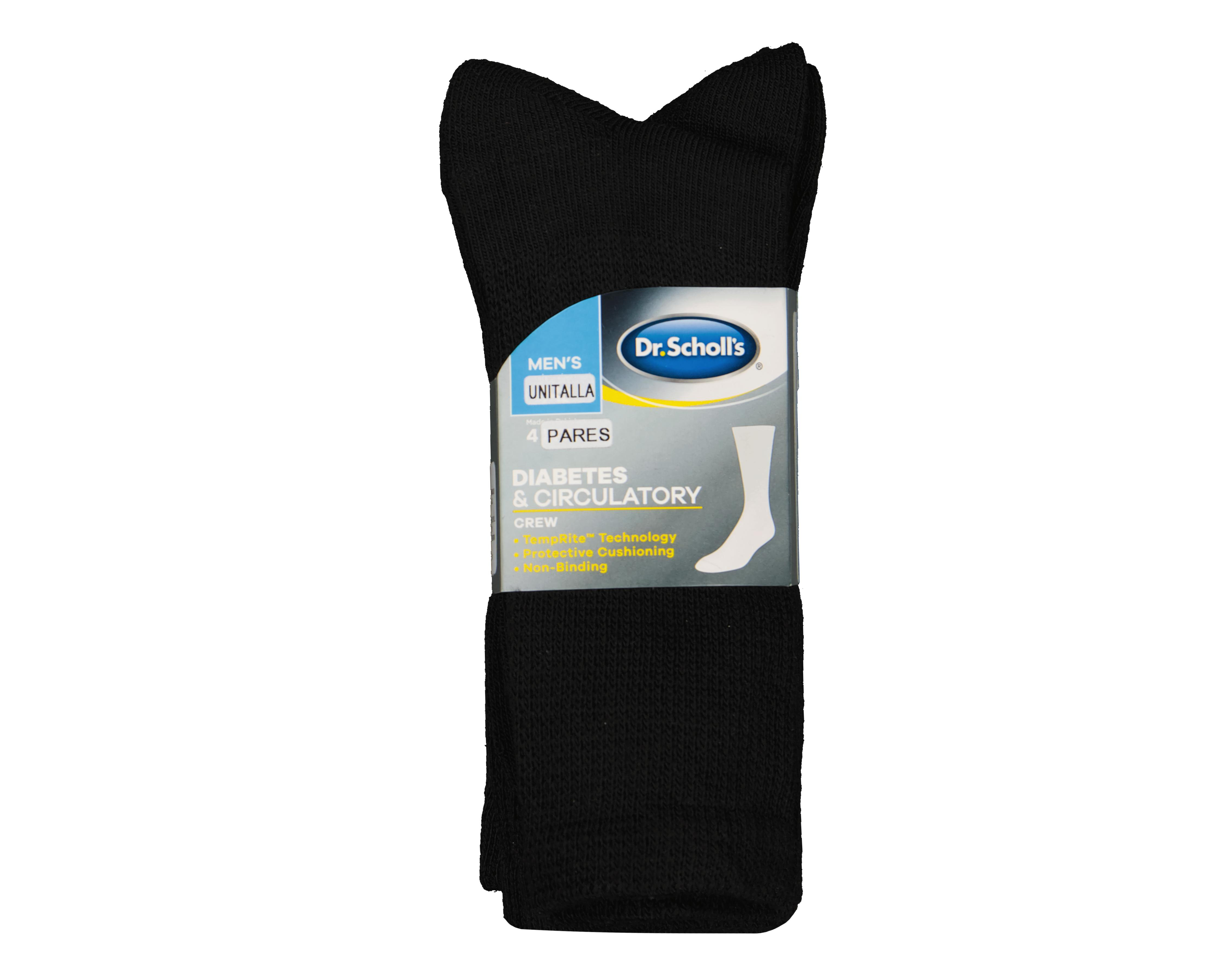 Foto 4 pulgar | Calcetas de Compresión Dr Scholl's para Hombre 4 Pares