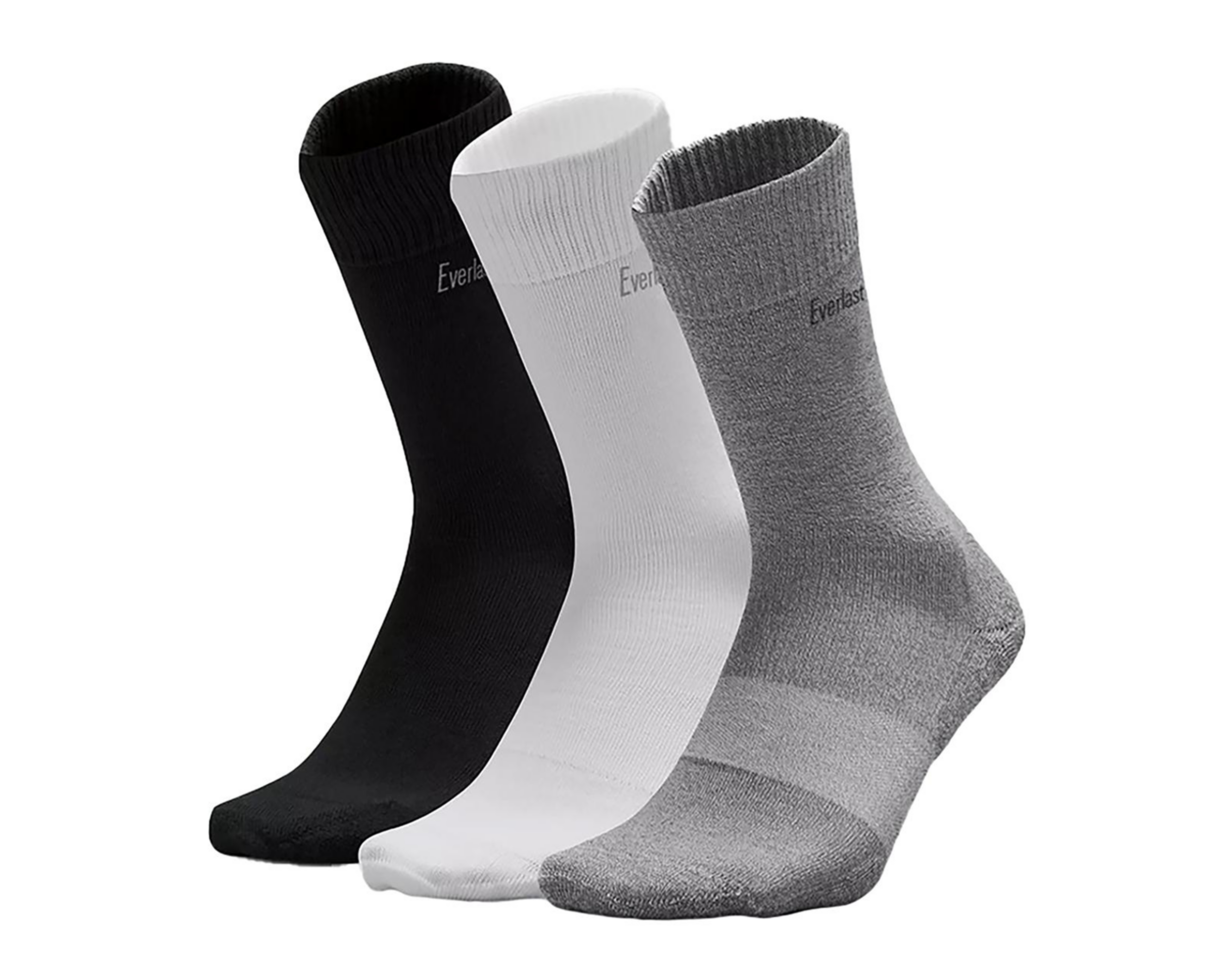 Foto 2 | Calcetas Largas Deportivas Everlast para Hombre 6 Pares