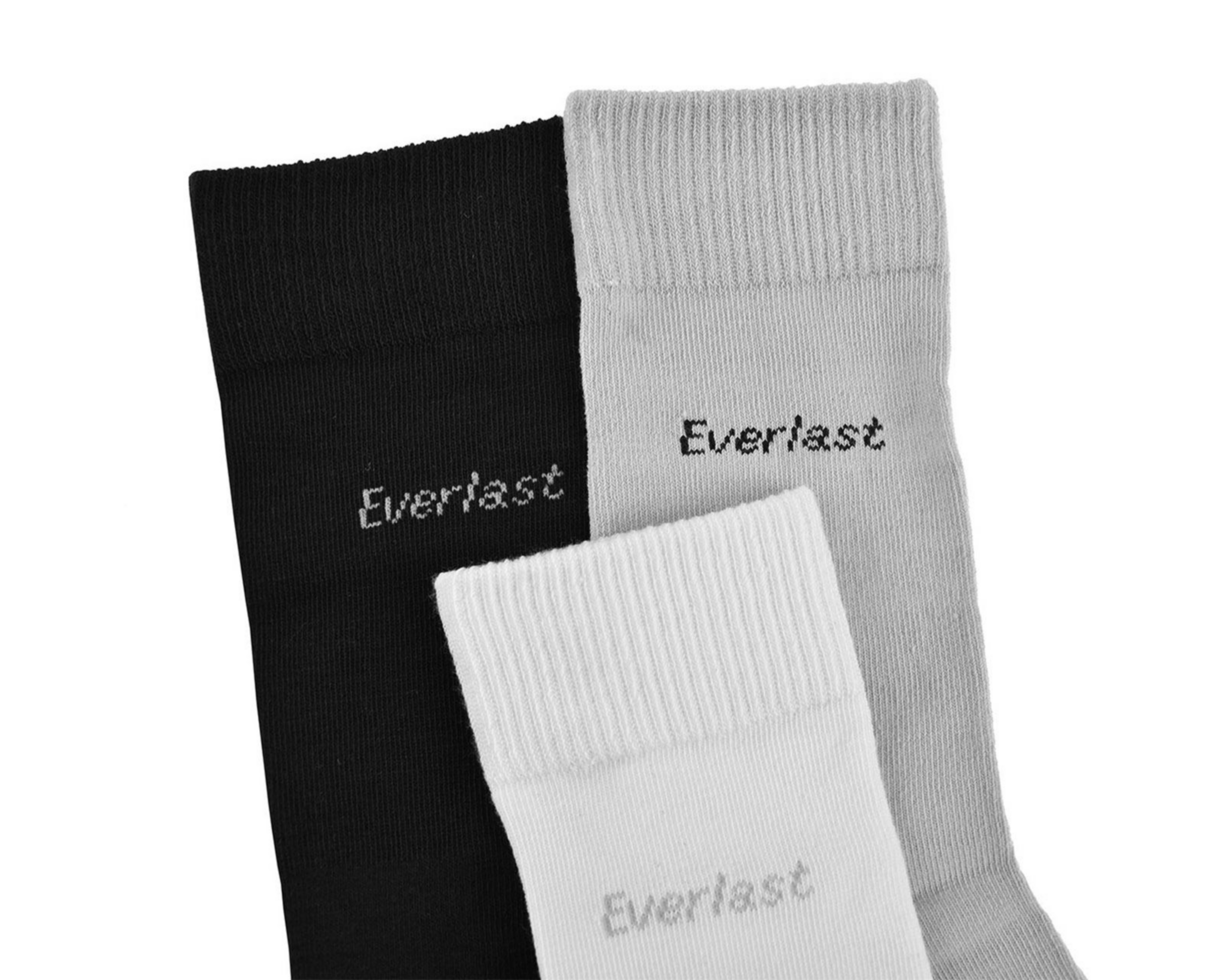 Foto 7 pulgar | Calcetas Largas Deportivas Everlast para Hombre 6 Pares