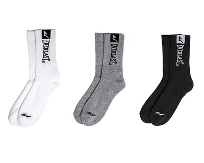 Foto 1 | Calcetas Largas Deportivas Everlast para Hombre 3 Pares