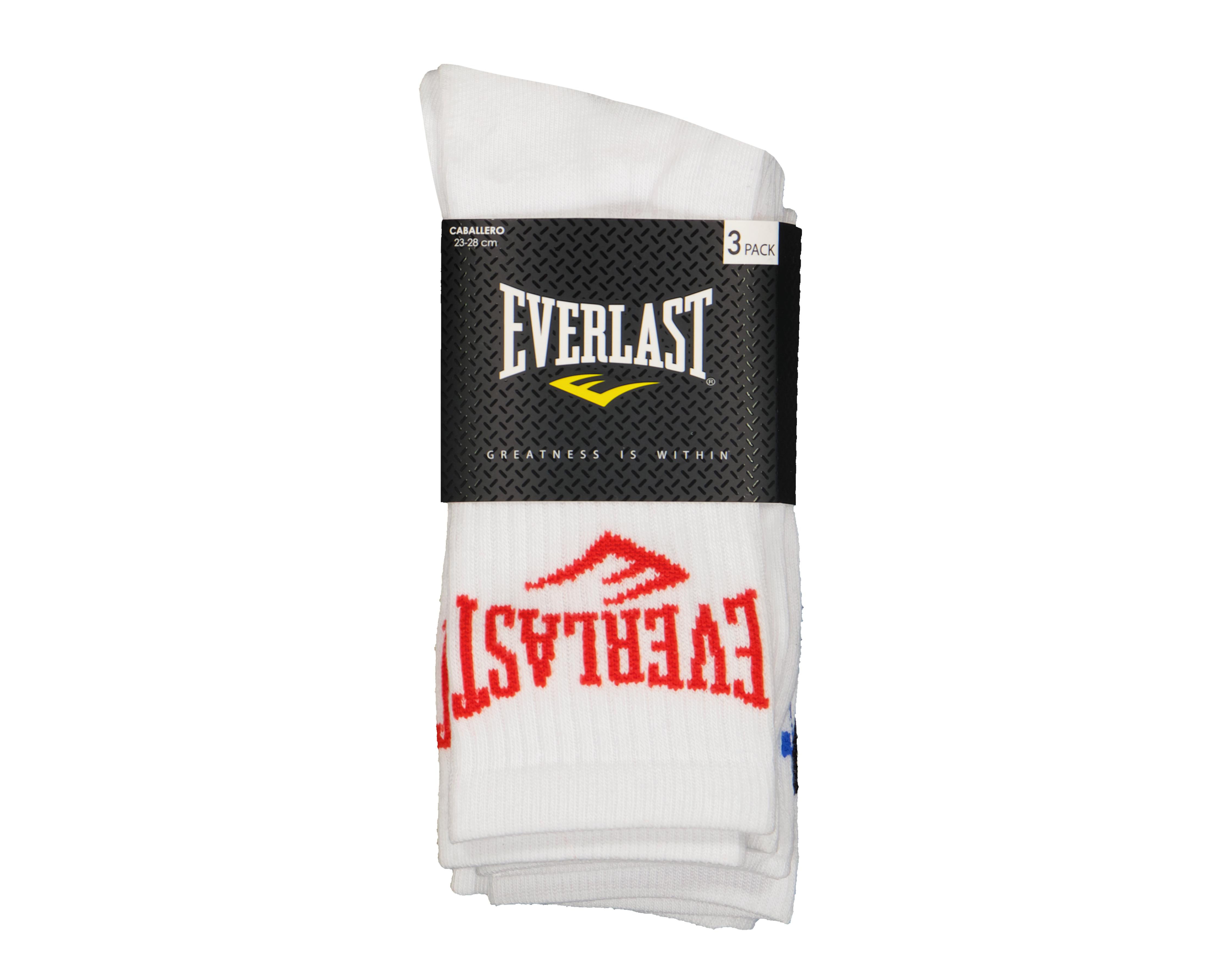 Foto 4 pulgar | Calcetas Deportivas Everlast para Hombre 3 Pares