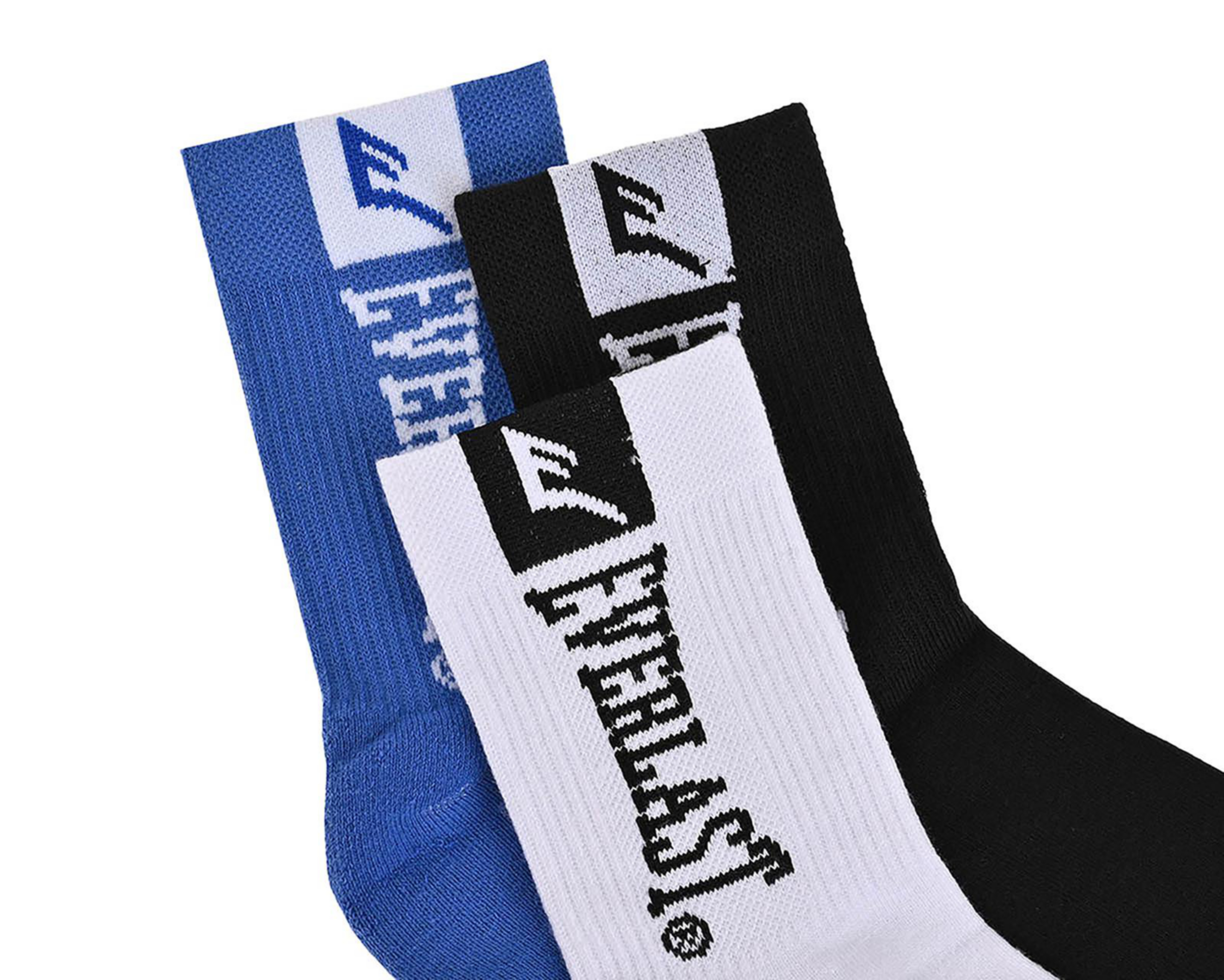 Foto 7 pulgar | Calcetas Largas Deportivas Everlast para Hombre 3 Pares