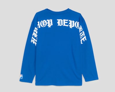 Foto 2 | Playera de Cuello Redondo Azul HHDXT para Hombre