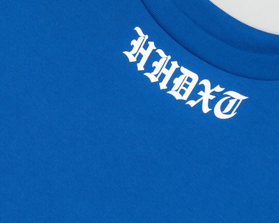 Foto 3 | Playera de Cuello Redondo Azul HHDXT para Hombre