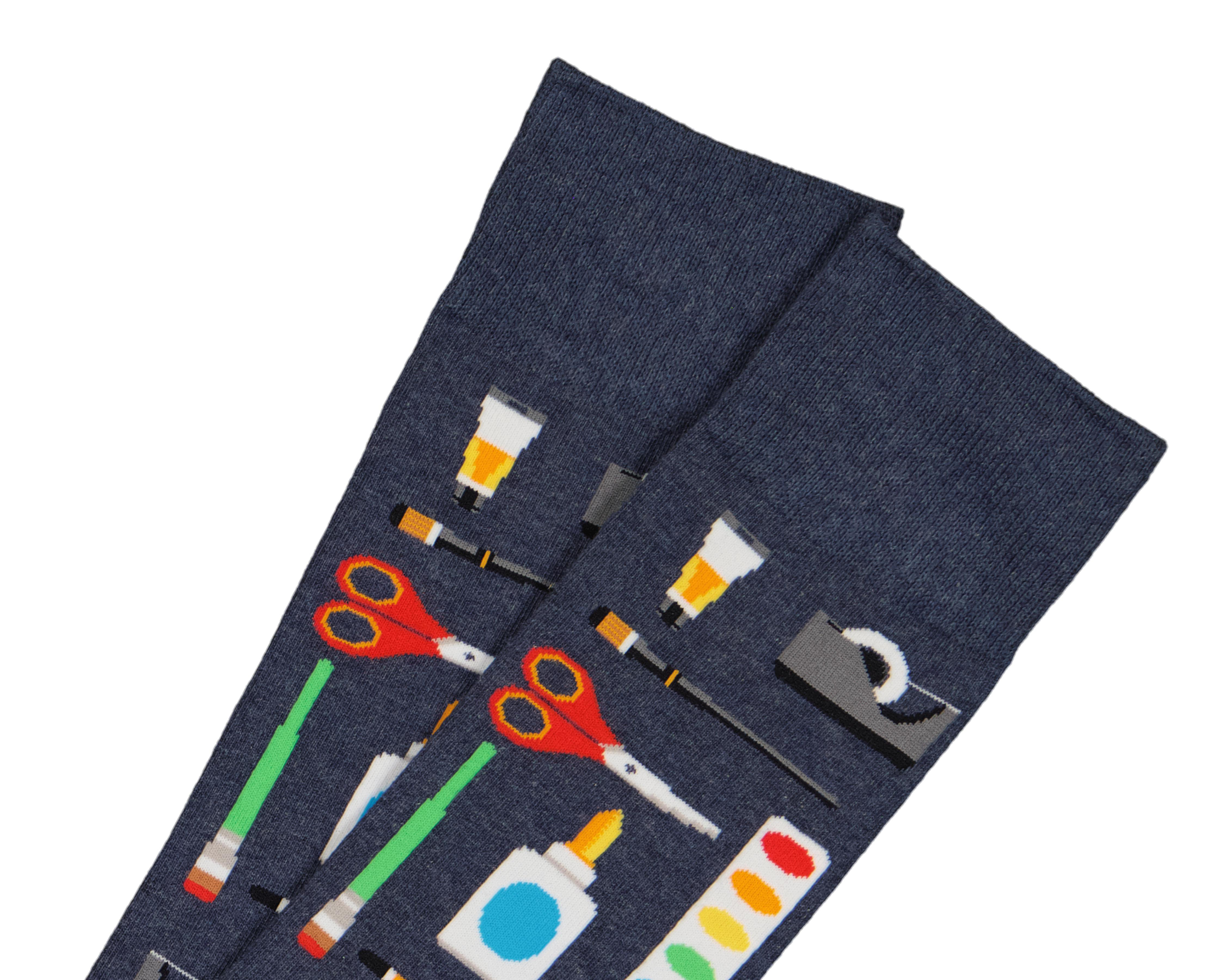Foto 2 | Calcetas Largas Hot Sox para Hombre