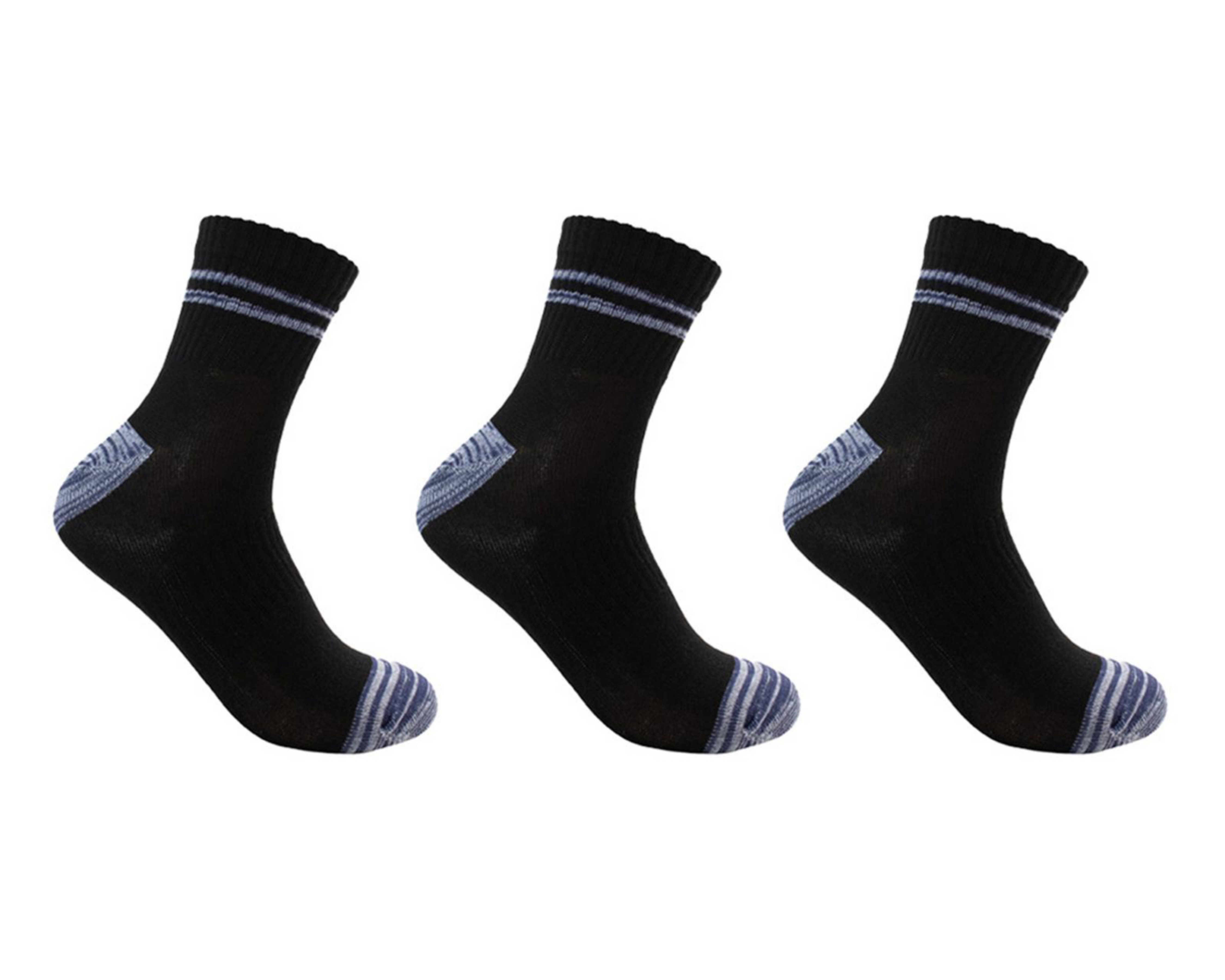 Foto 2 pulgar | Calcetas Deportivas Wrangler para Hombre 3 Pares