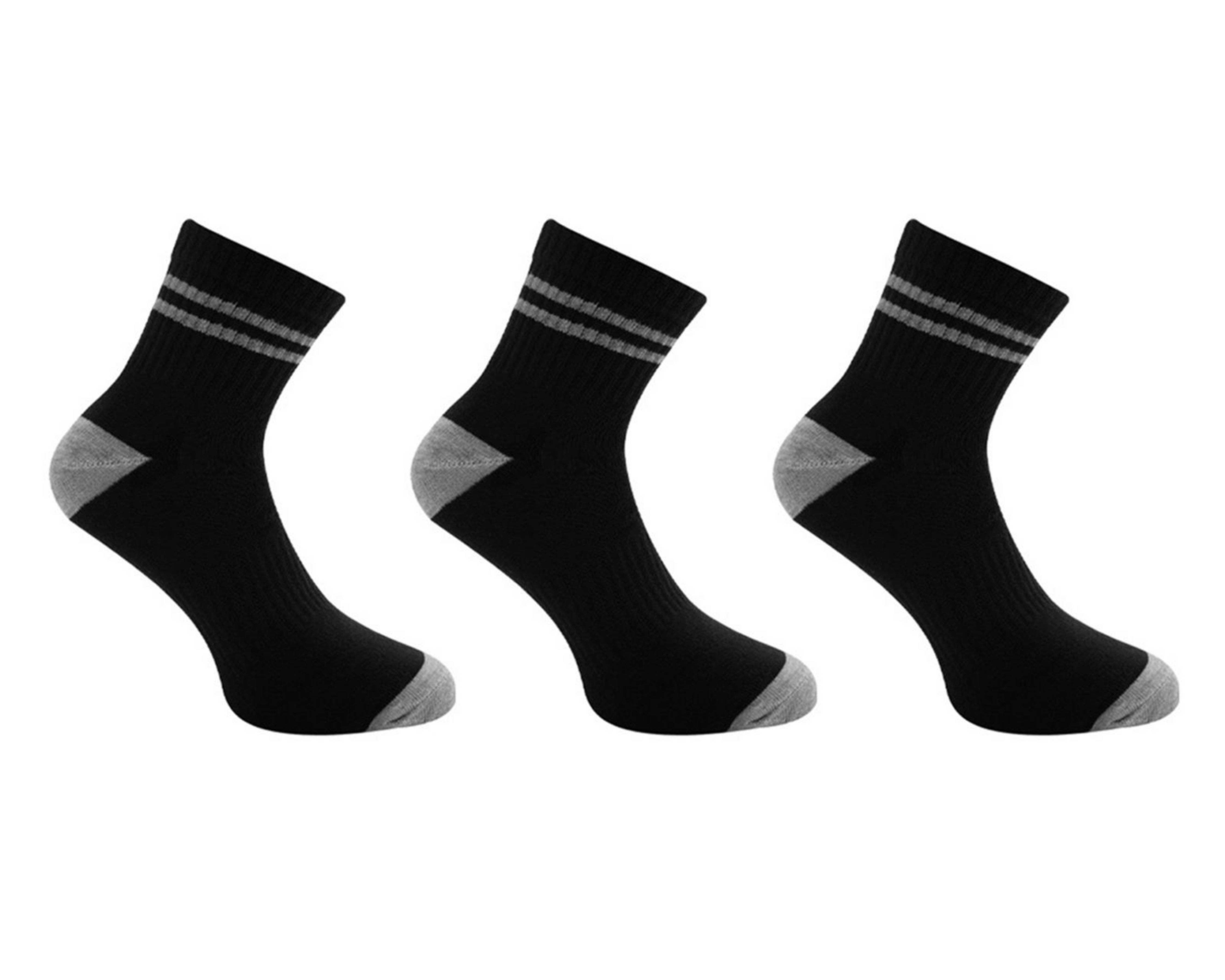 Foto 2 pulgar | Calcetas Deportivas Wrangler para Hombre 3 Pares