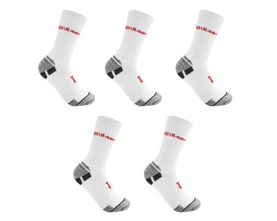 Foto 1 | Calcetas Largas Deportivas Wilson para Hombre 5 Pares