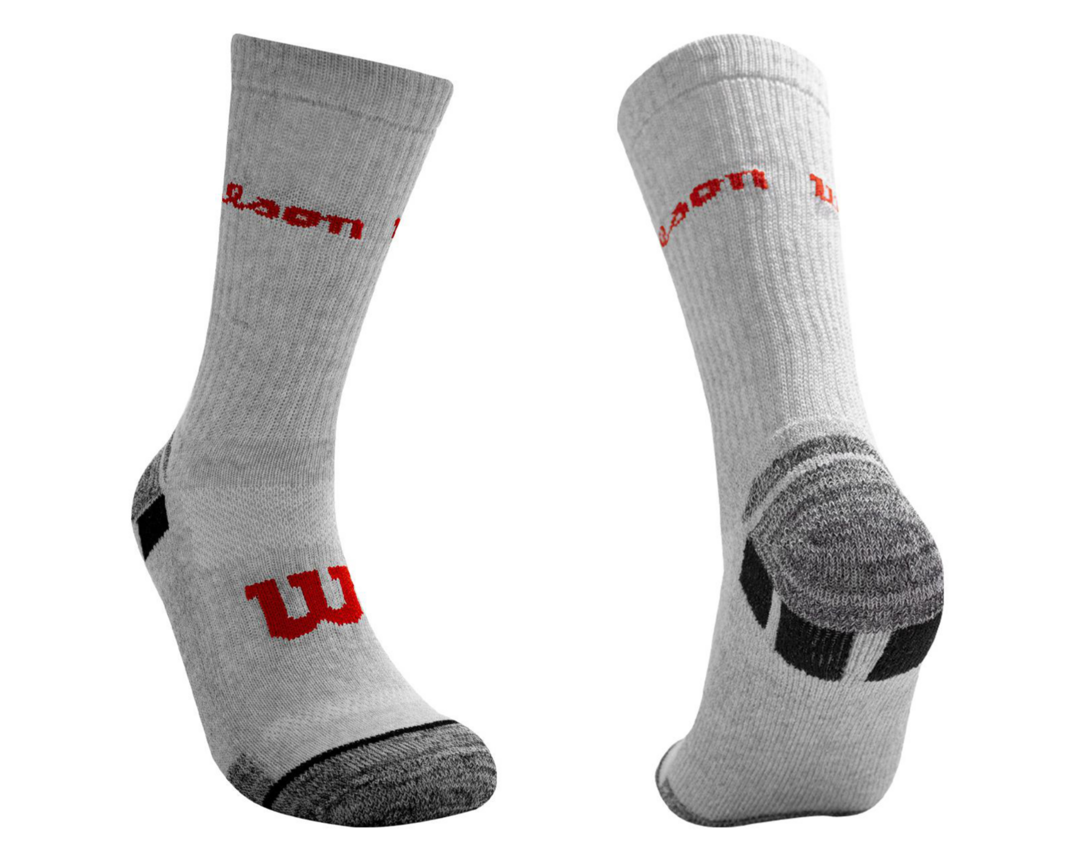 Foto 3 pulgar | Calcetas Largas Deportivas Wilson para Hombre 5 Pares