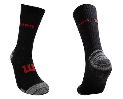 Foto 3 | Calcetas Largas Deportivas Wilson para Hombre 5 Pares
