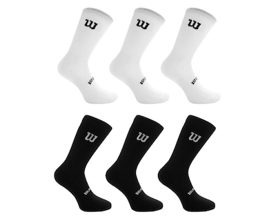 Foto 1 | Calcetas Largas Deportivas Wilson para Hombre 6 Pares