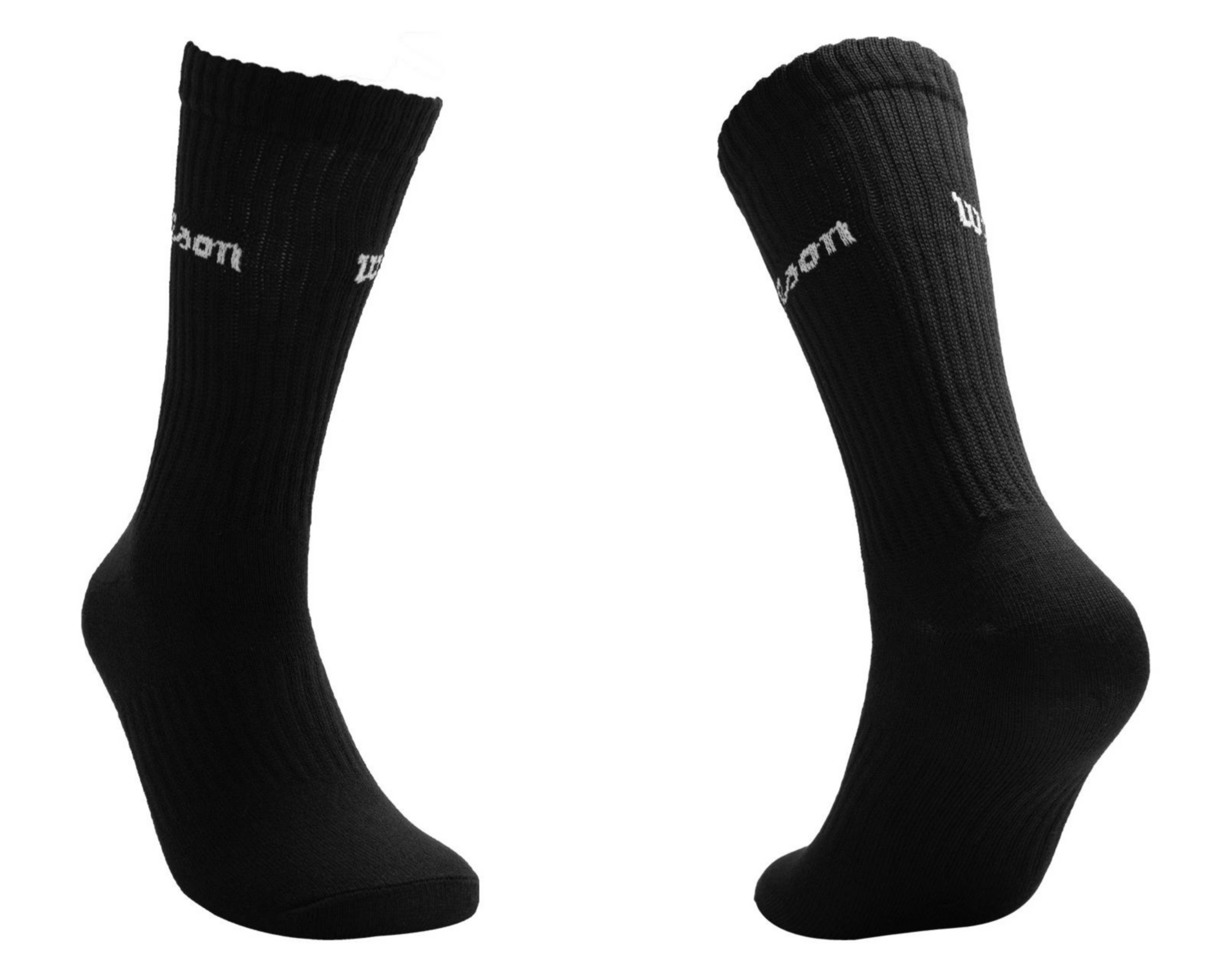 Foto 3 pulgar | Calcetas Largas Deportivas Wilson para Hombre 5 Pares
