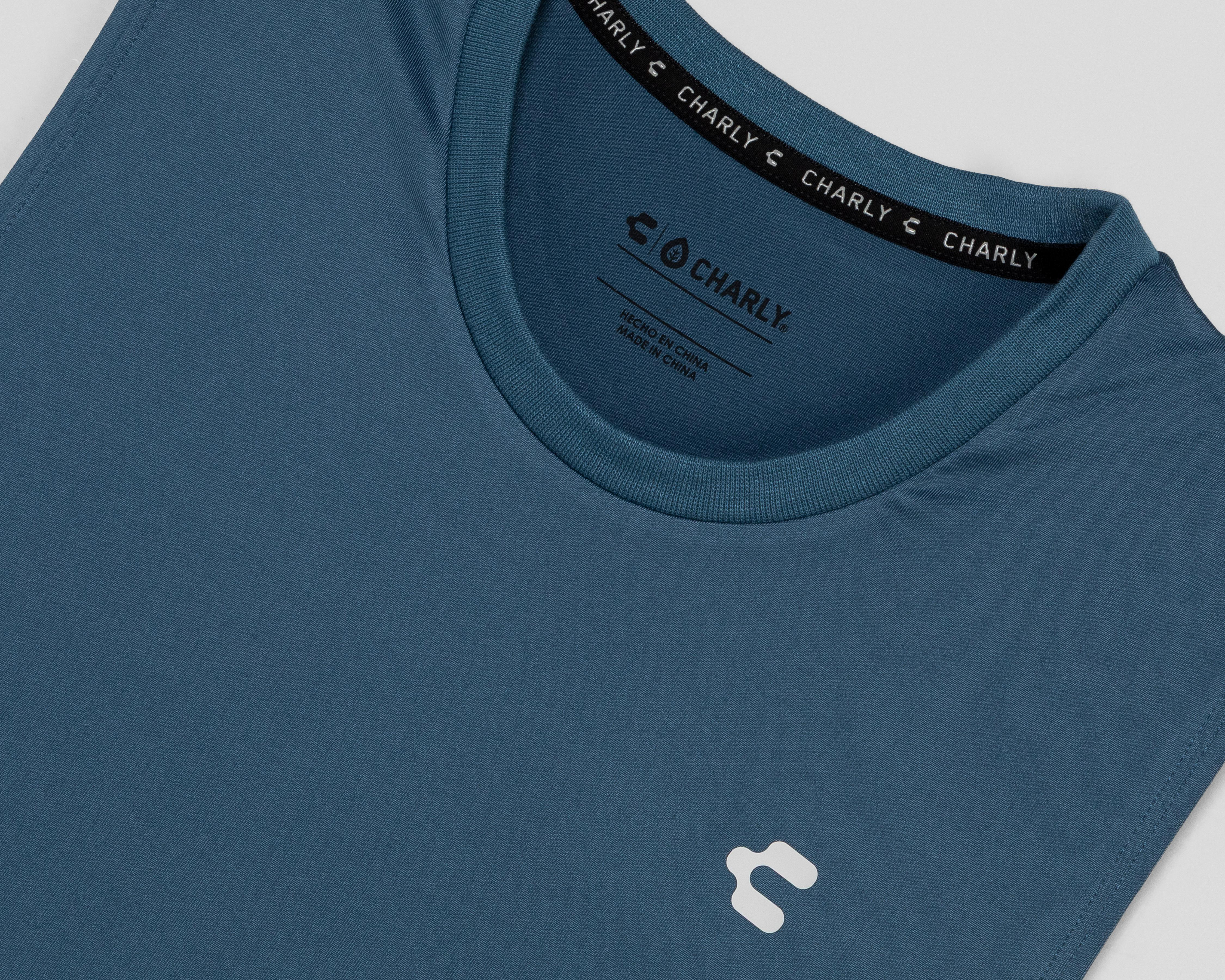 Foto 4 pulgar | Playera Deportiva Charly para Hombre