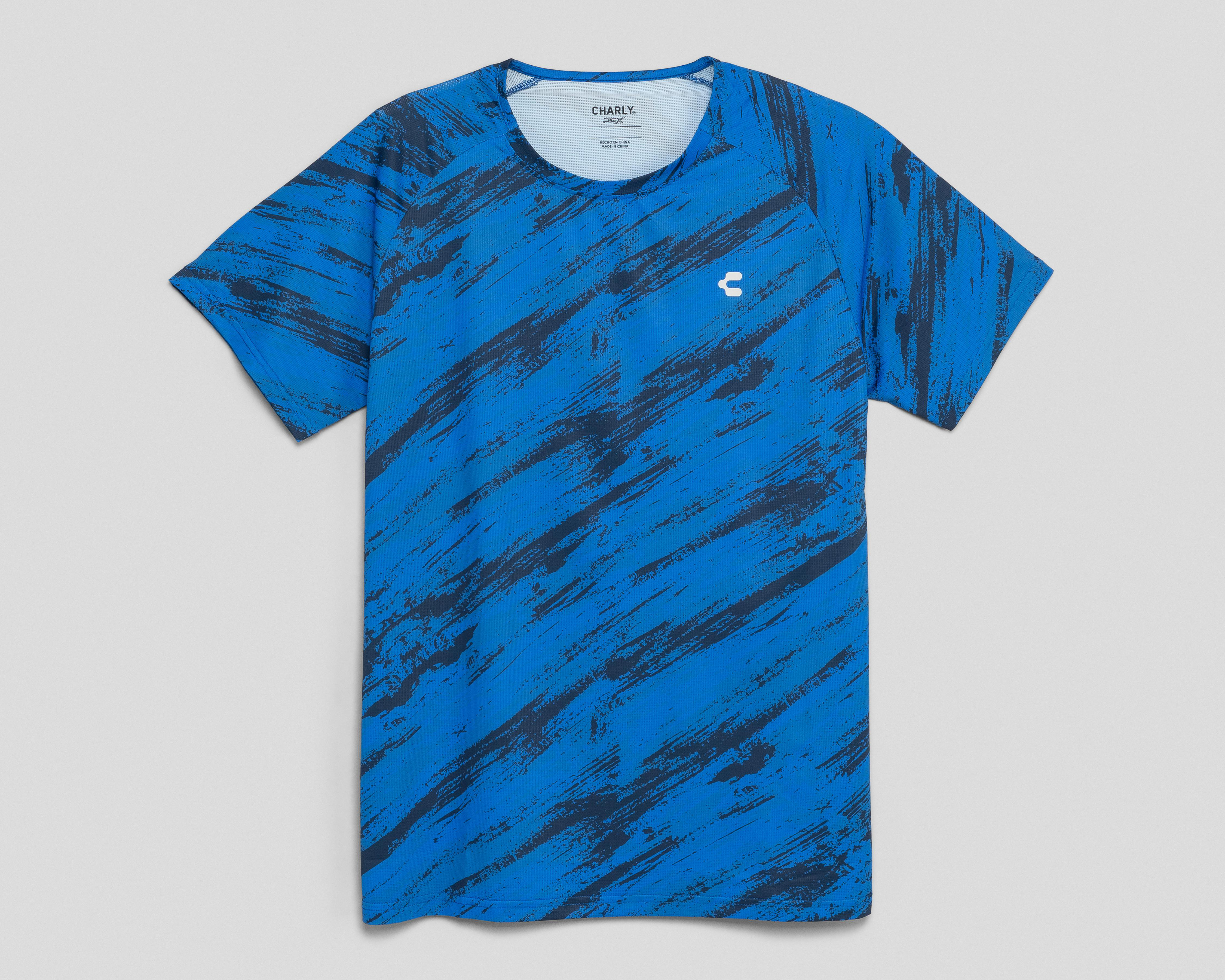 Foto 2 pulgar | Playera Deportiva Charly para Hombre