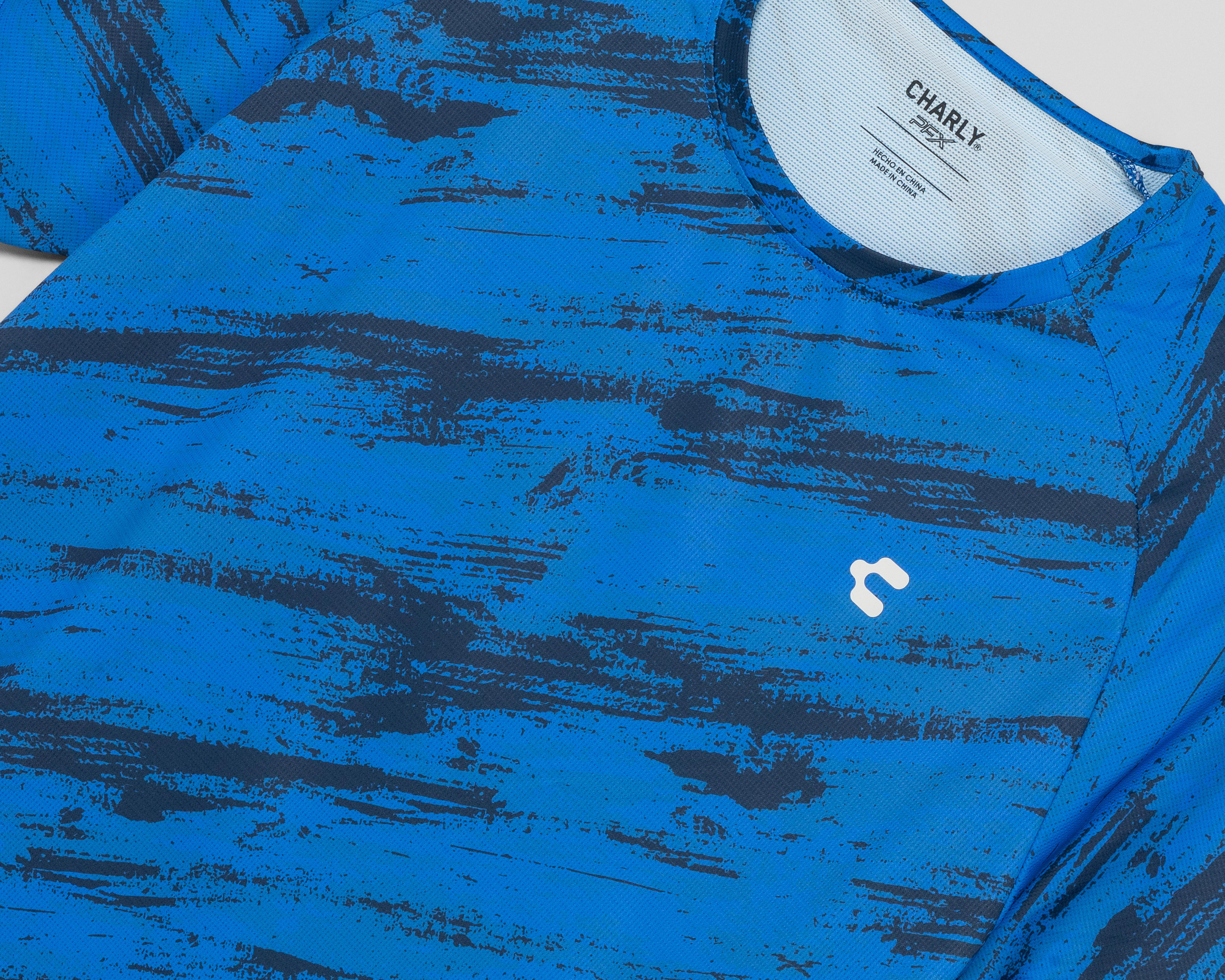 Foto 4 pulgar | Playera Deportiva Charly para Hombre