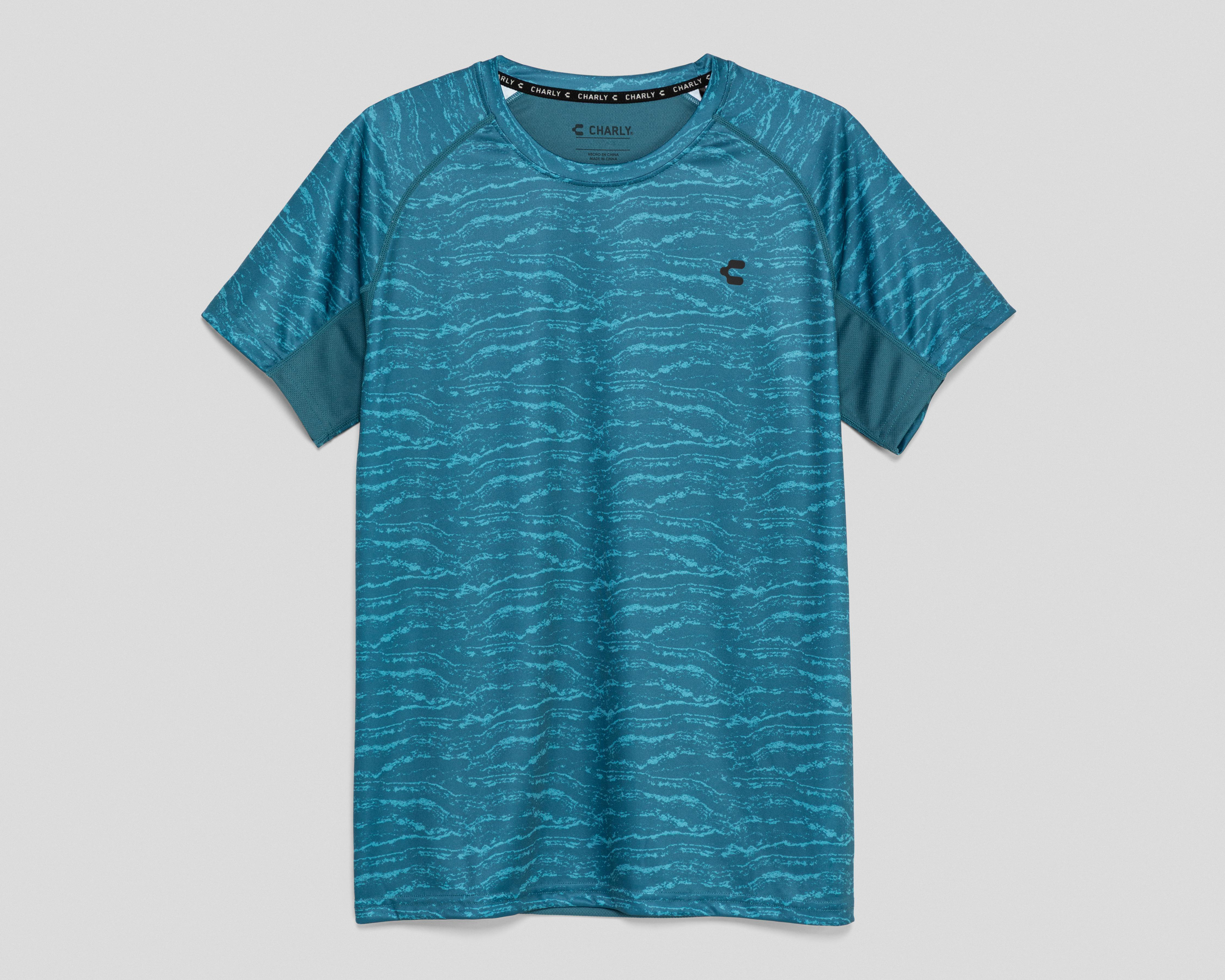 Foto 2 pulgar | Playera Deportiva Charly para Hombre