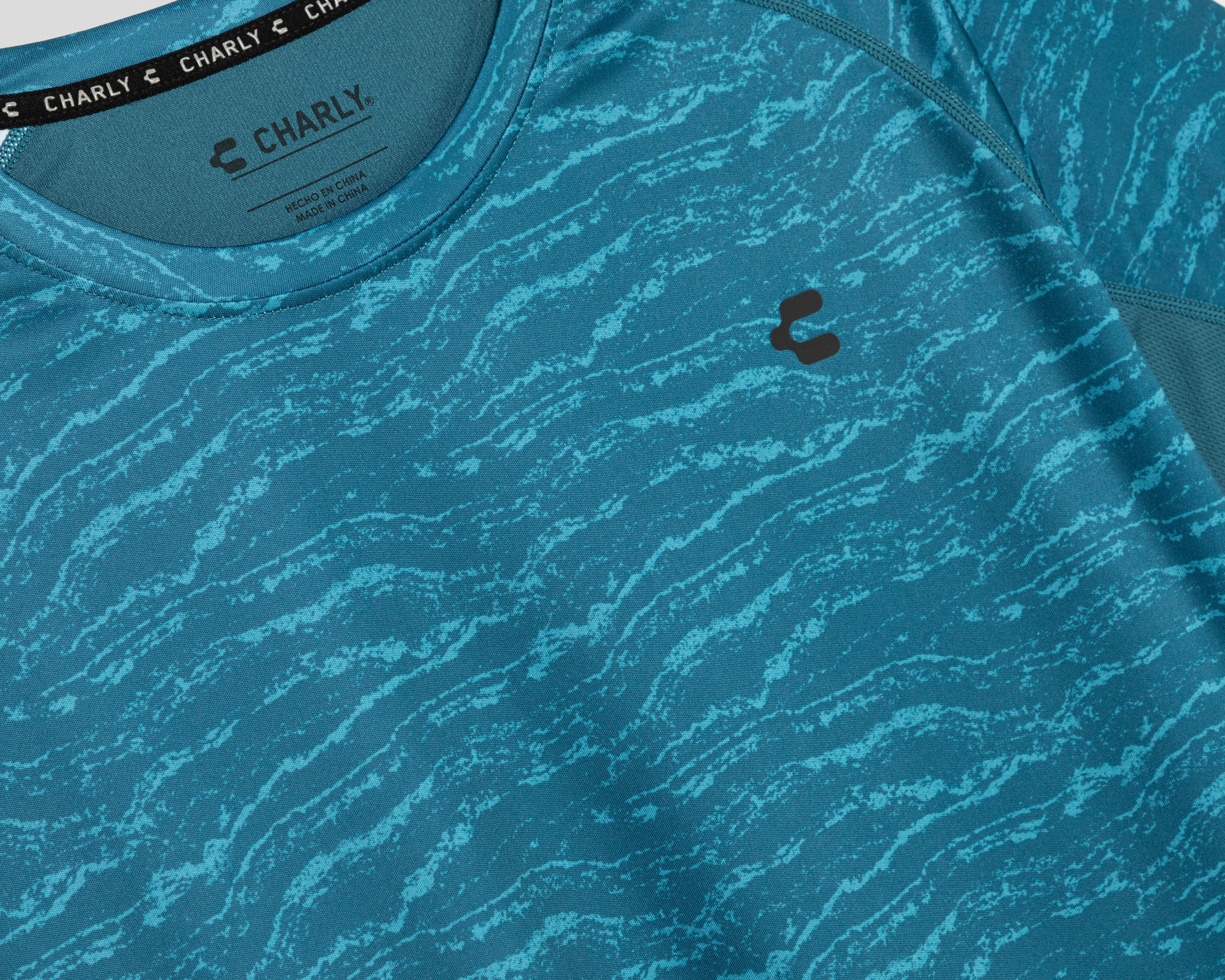 Foto 4 pulgar | Playera Deportiva Charly para Hombre
