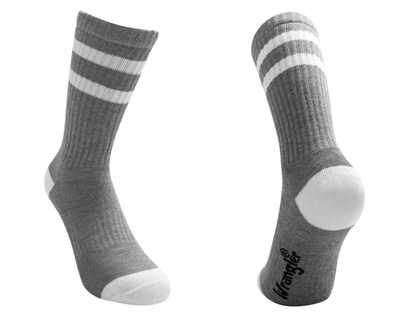 Foto 4 | Calcetas Deportivas Wrangler para Hombre 3 Pares