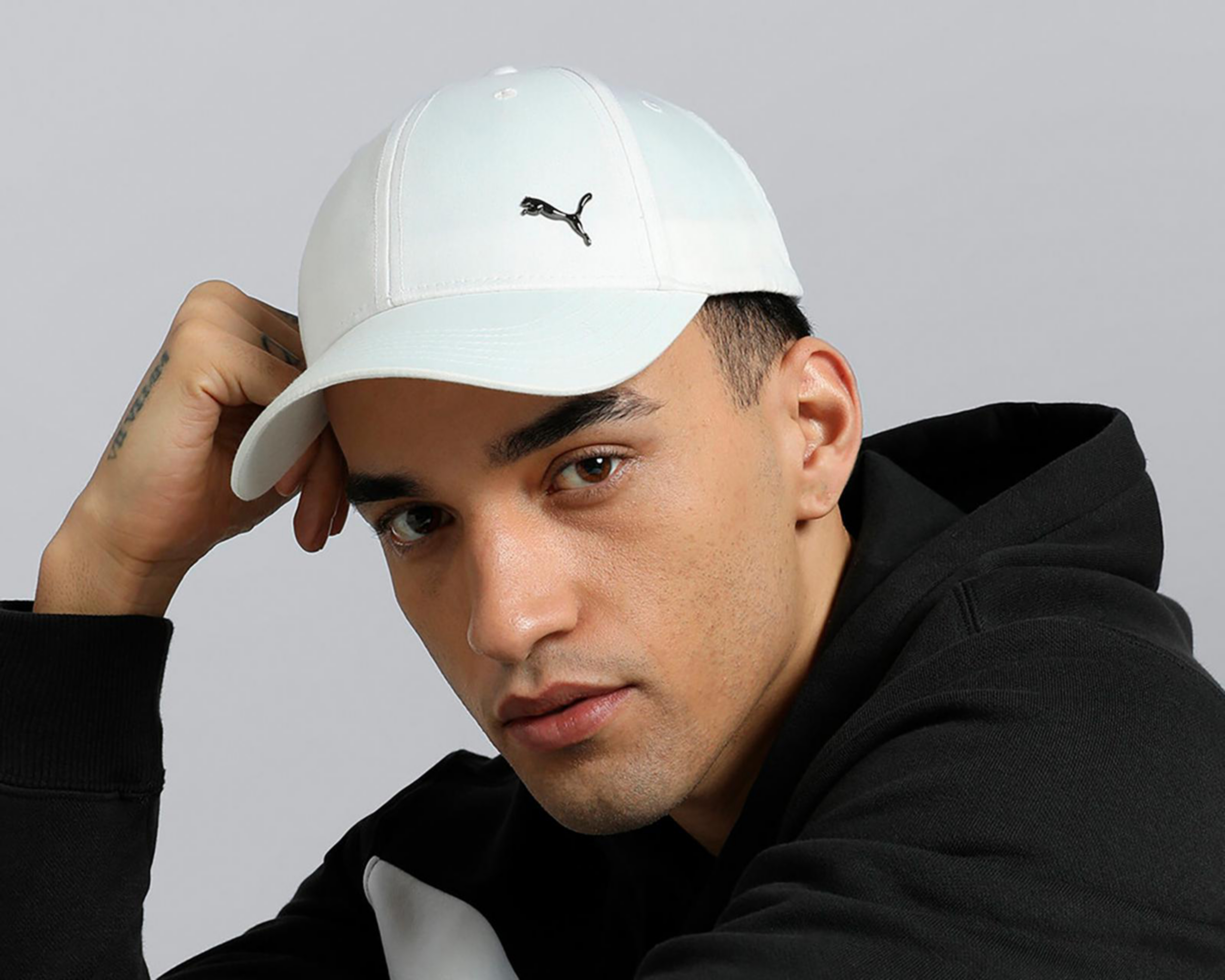 Foto 4 pulgar | Gorra Curva Puma Metal Cat