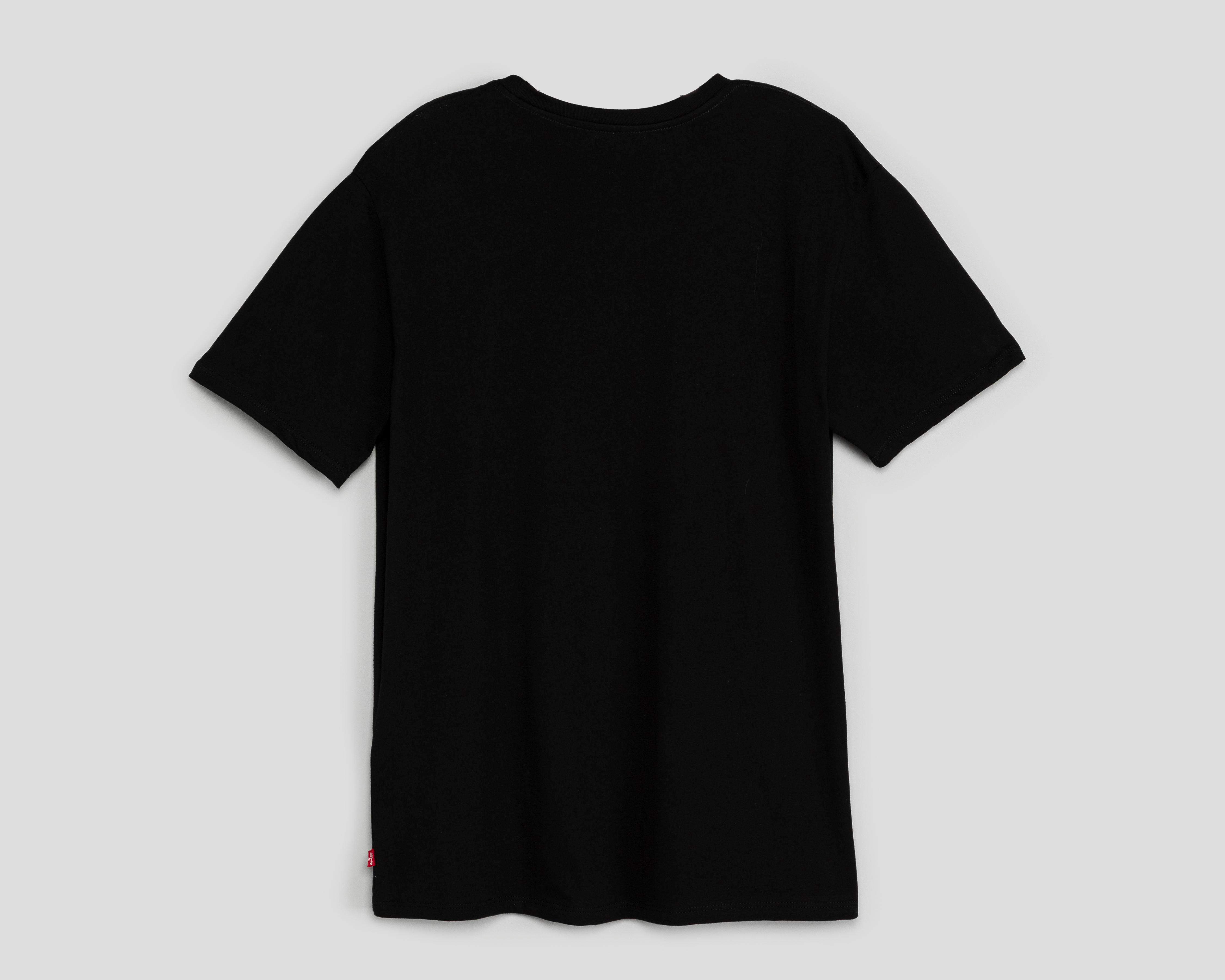 Foto 3 pulgar | Playera de Cuello Redondo Negra Levi's para Hombre
