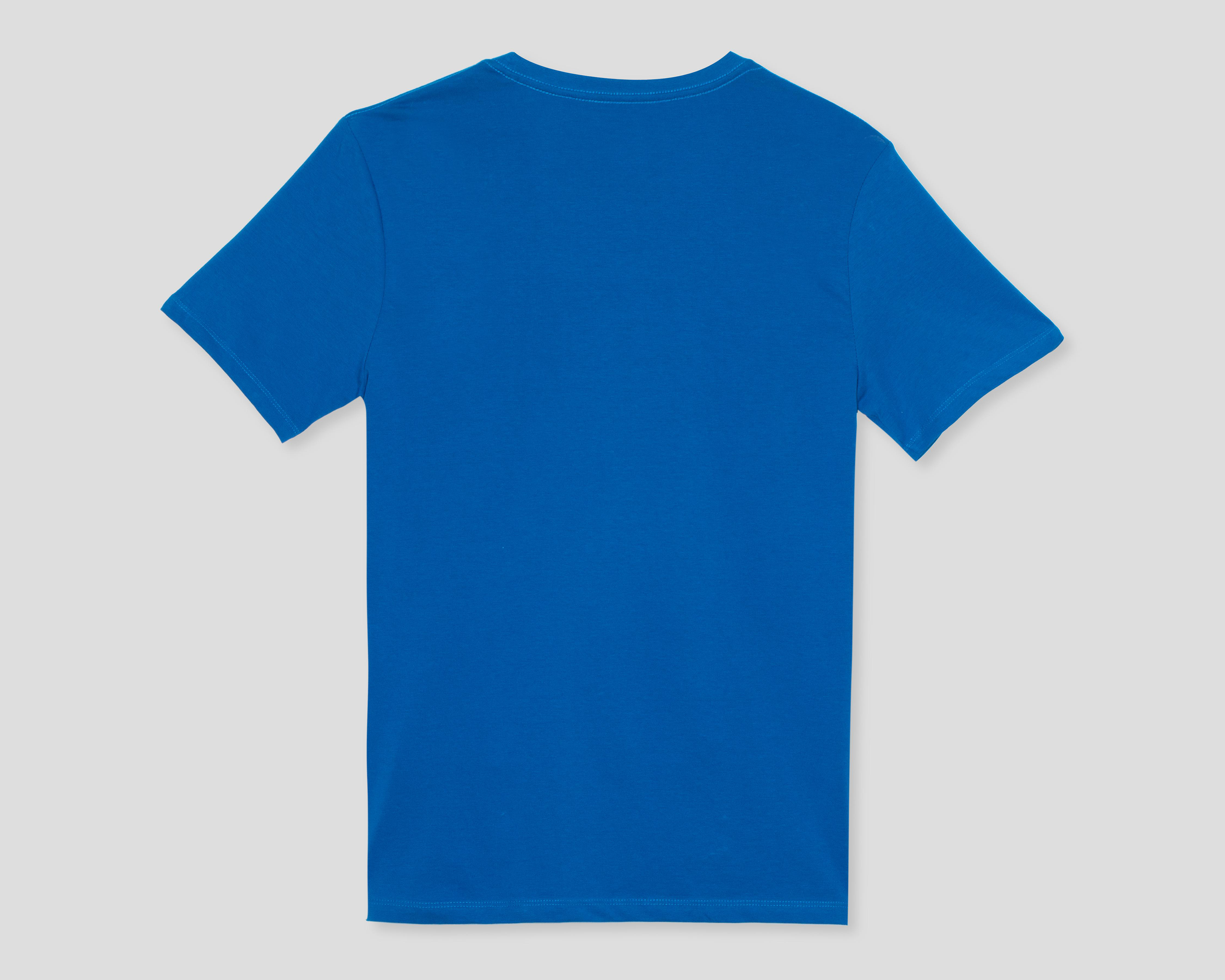 Foto 3 pulgar | Playera de Cuello Redondo Azul Levi's para Hombre