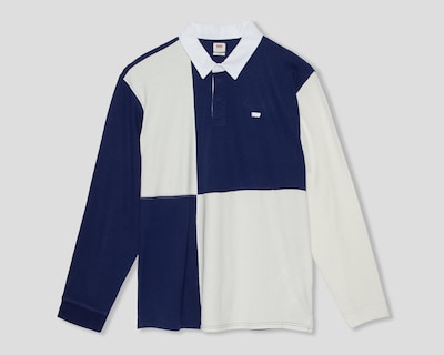 Foto 1 | Playera Polo Levi's Manga Larga Azul para Hombre