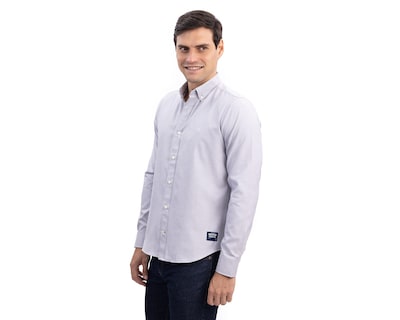 Foto 3 | Camisa Casual Nautica Jeans Co Regular Fit Lisa para Hombre