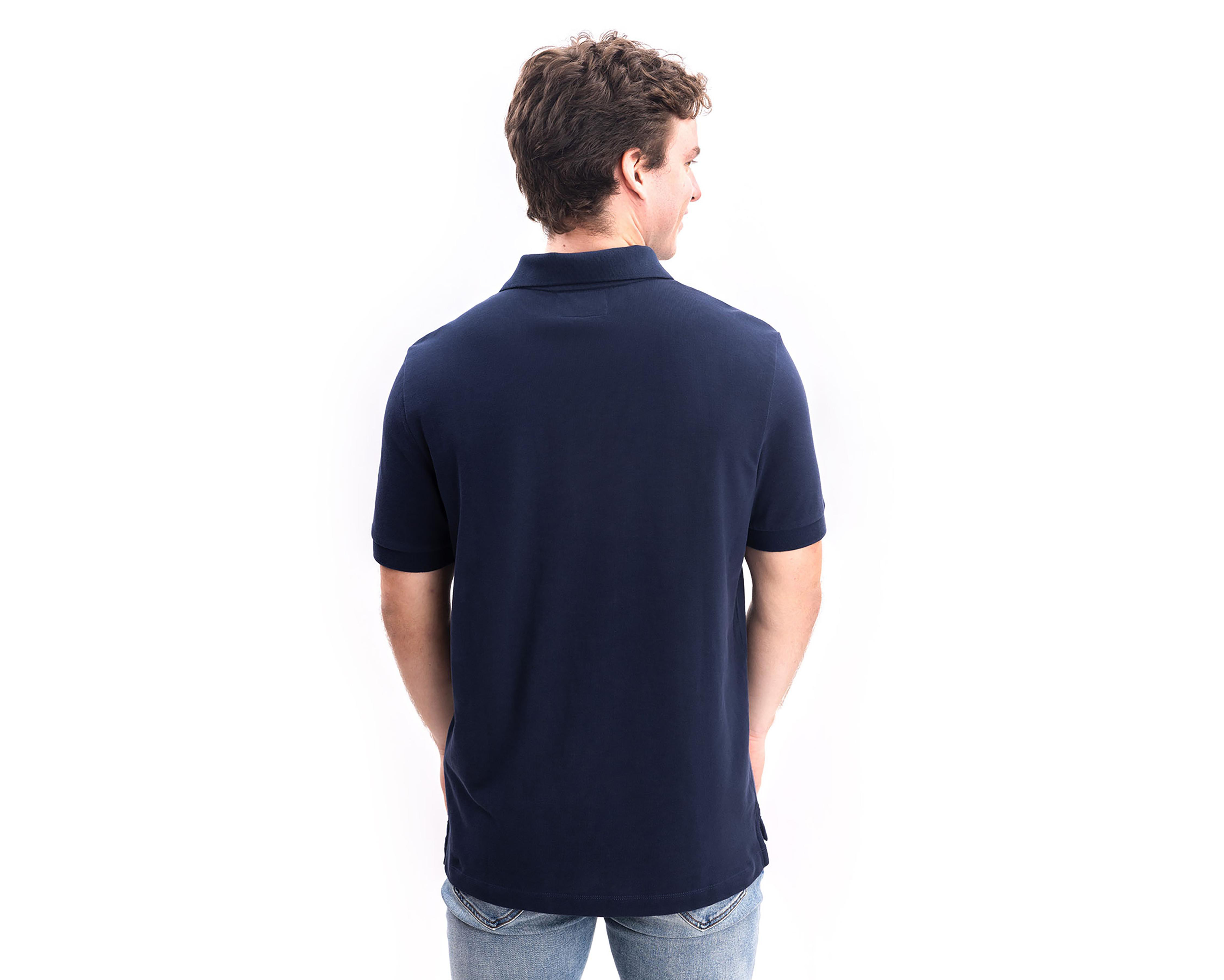 Foto 3 pulgar | Playera Polo Nautica Jeans Co Azul para Hombre