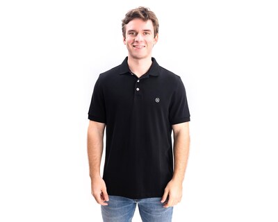 Foto 1 | Playera Polo Nautica Jeans Co Negra para Hombre