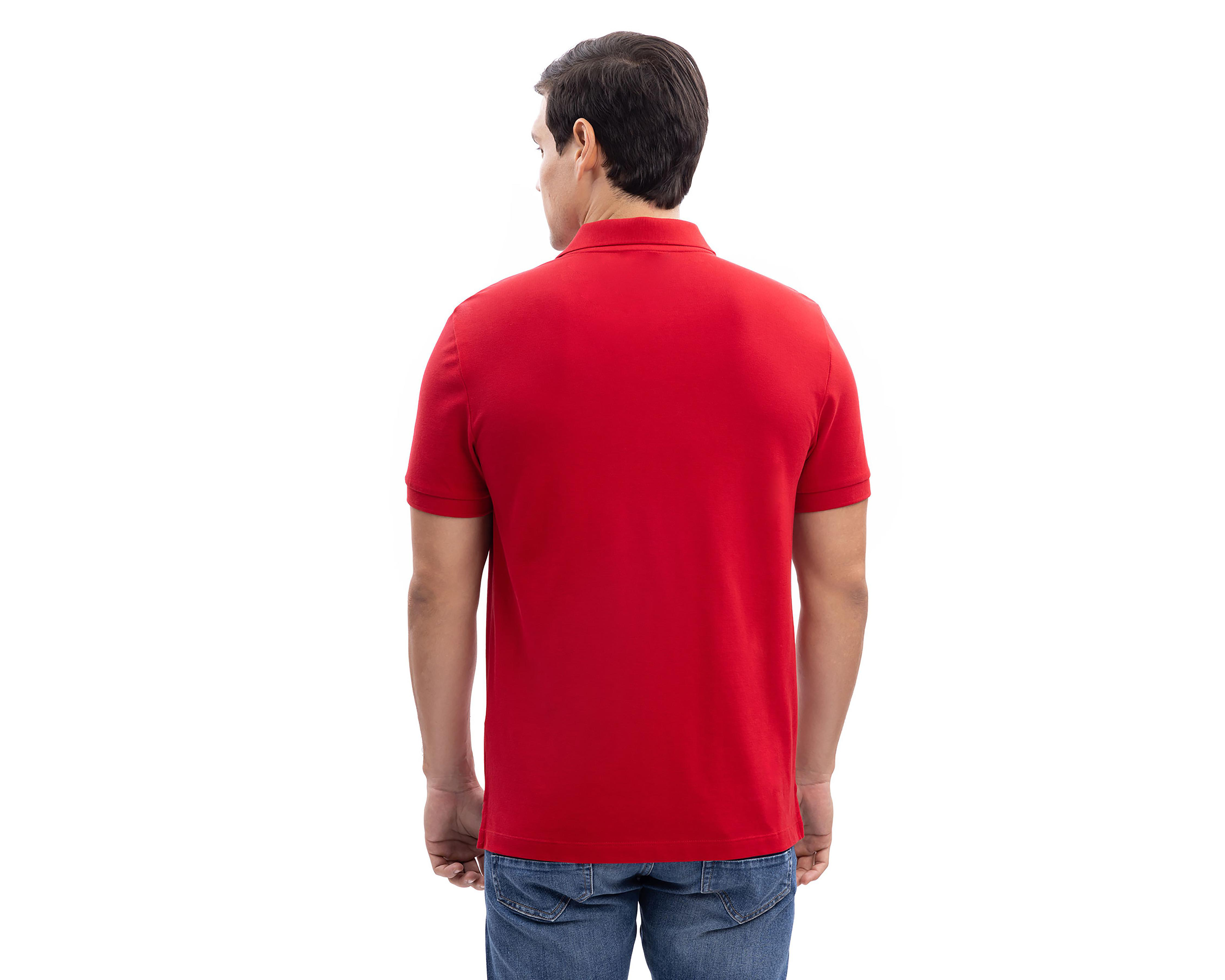 Foto 3 pulgar | Playera Polo Nautica Jeans Co Roja para Hombre