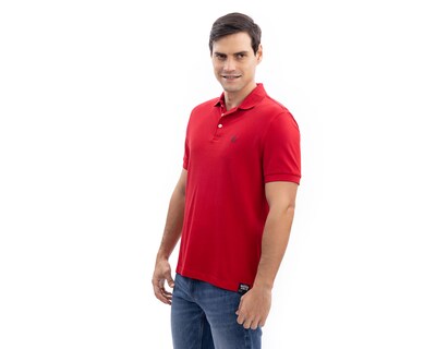 Foto 3 | Playera Polo Nautica Jeans Co Roja para Hombre