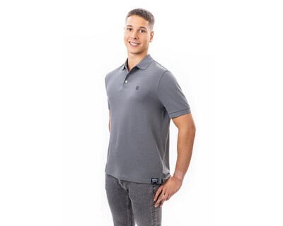 Foto 3 | Playera Polo Nautica Jeans Co Gris para Hombre