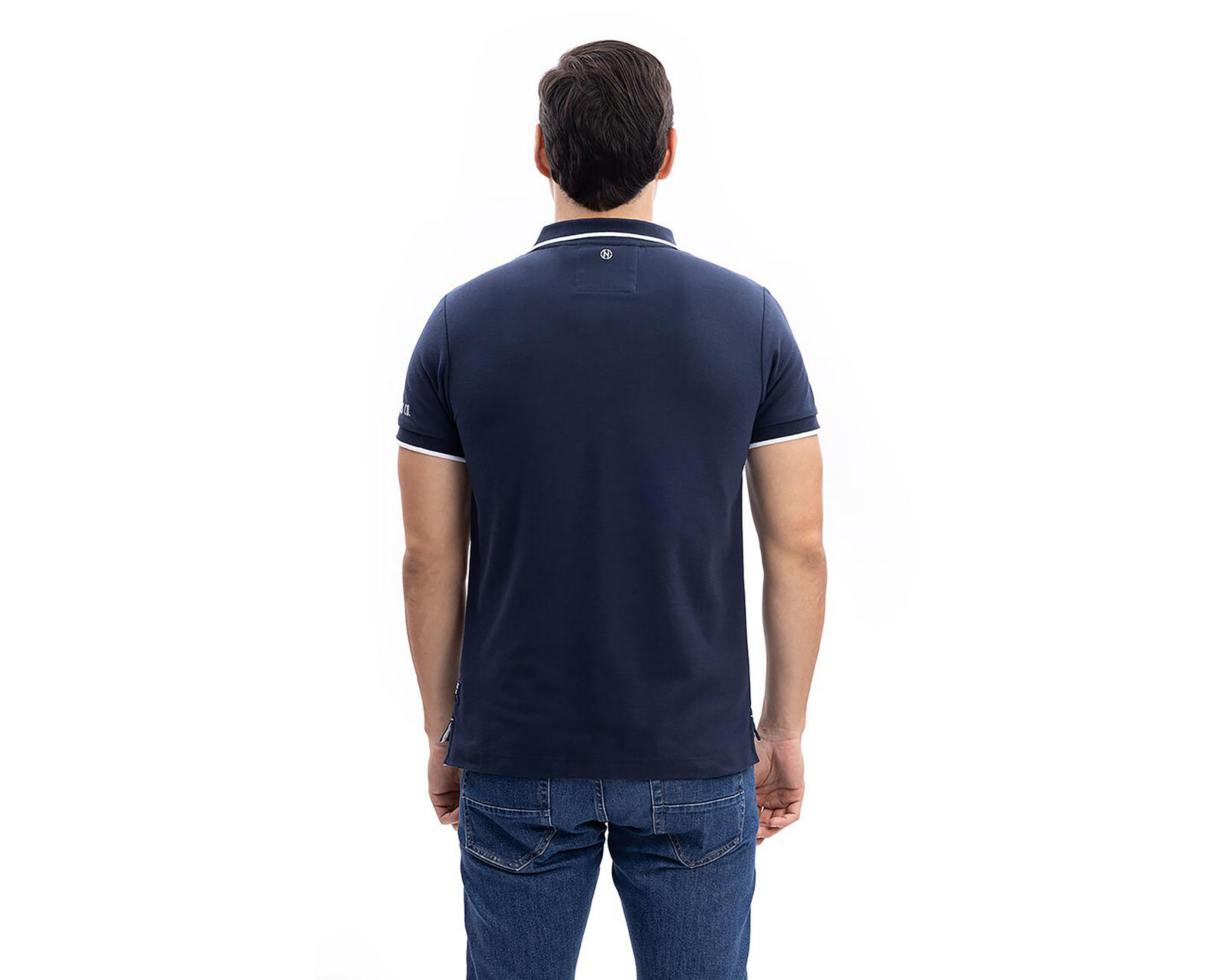 Foto 3 pulgar | Playera Polo Nautica Jeans Co Azul para Hombre