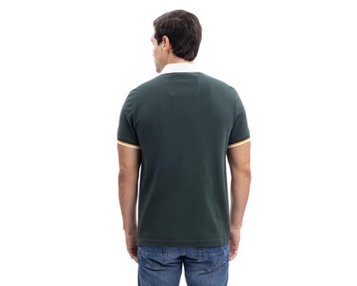 Foto 2 | Playera Polo Nautica Jeans Co Verde para Hombre