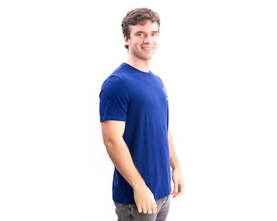 Foto 2 | Playera de Cuello Redondo Azul Nautica Jeans Co para Hombre
