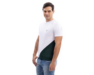Foto 3 | Playera de Cuello Redondo Blanca Nautica Jeans Co para Hombre