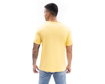 Foto 2 | Playera de Cuello Redondo Amarilla Nautica Jeans Co para Hombre