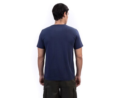 Foto 2 | Playera Cuello Redondo Azul Marino Nautica Jeans Co para Hombre