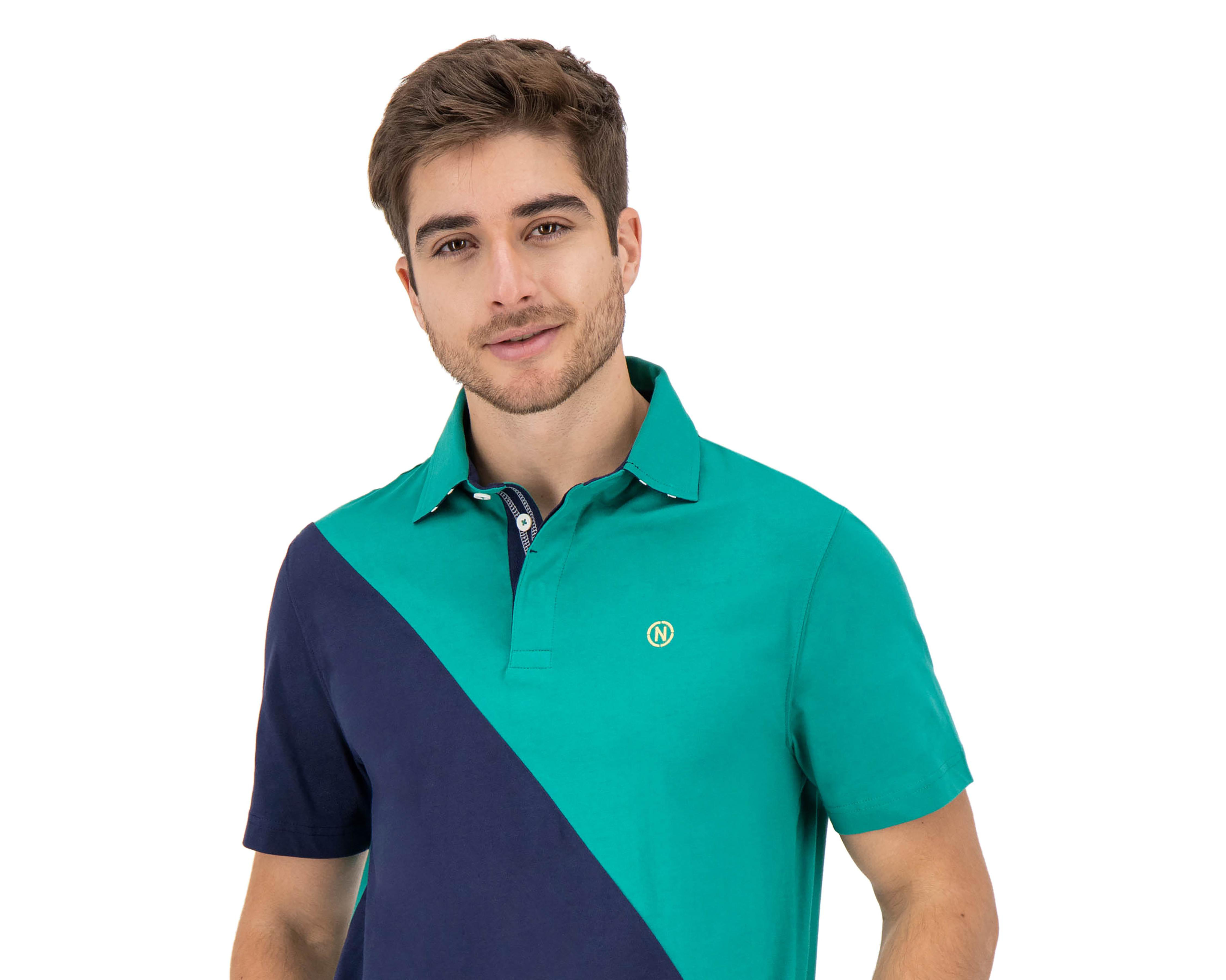 Foto 4 pulgar | Playera Polo Nautica Jeans Co Multicolor para Hombre