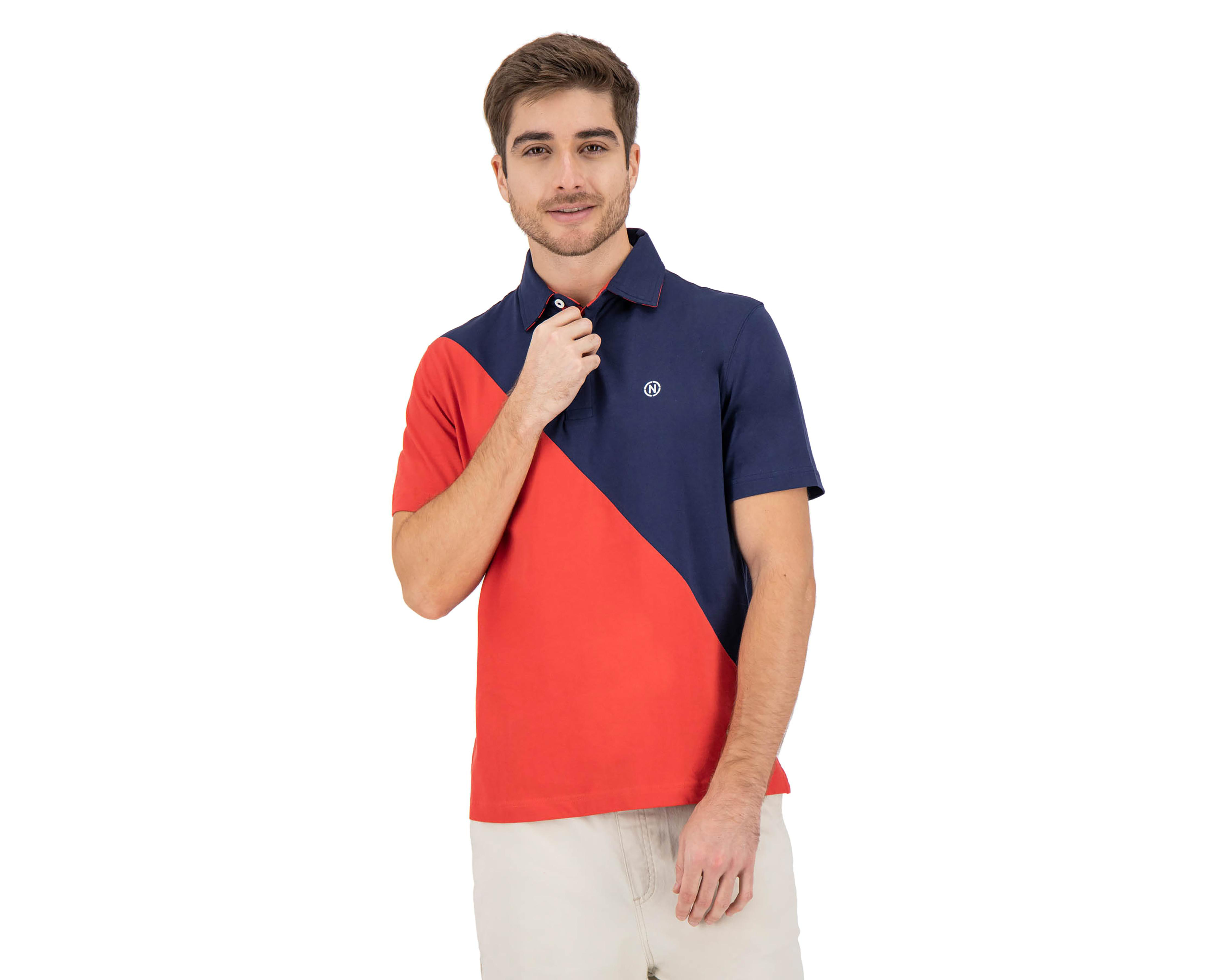 Playera Polo Nautica Jeans Co Multicolor para Hombre