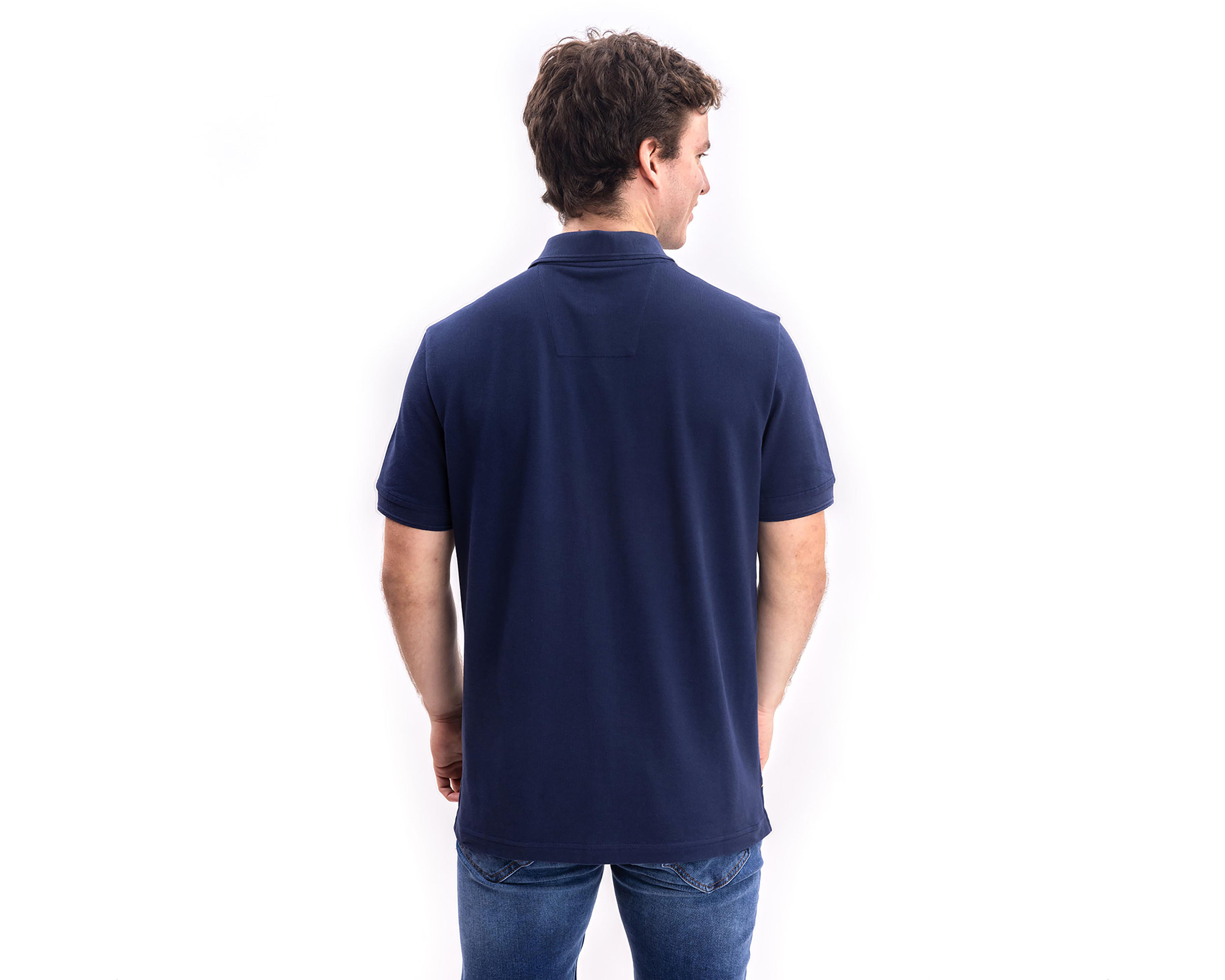 Foto 3 pulgar | Playera Polo Nautica Jeans Co Azul para Hombre