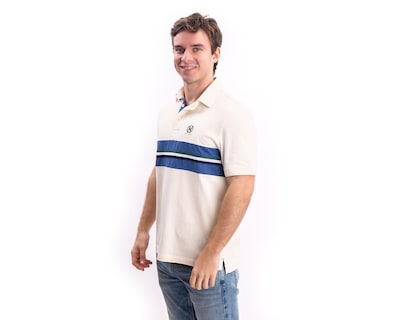 Foto 3 | Playera Polo Nautica Jeans Co Blanca para Hombre