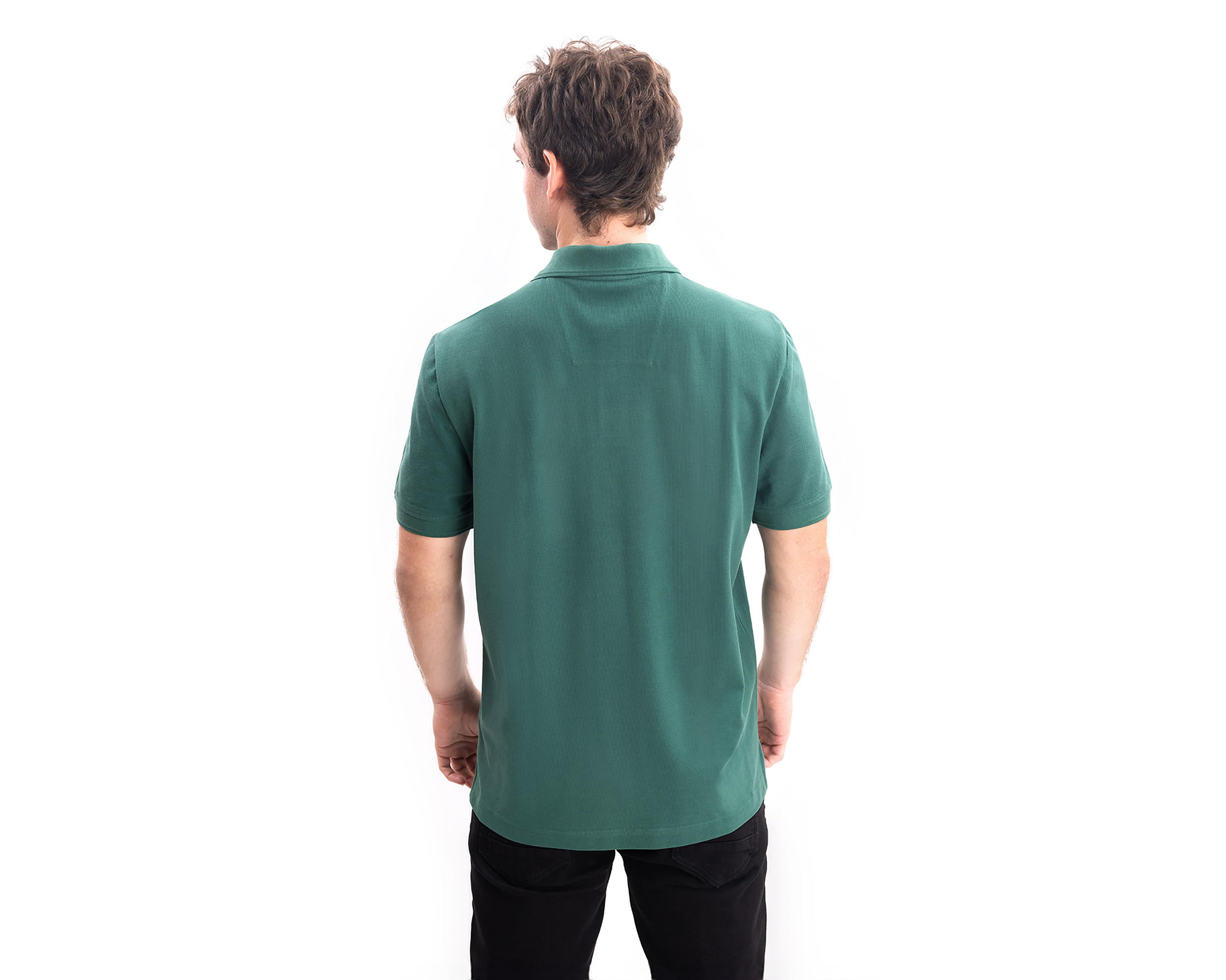 Foto 3 pulgar | Playera Polo Nautica Jeans Co Verde para Hombre