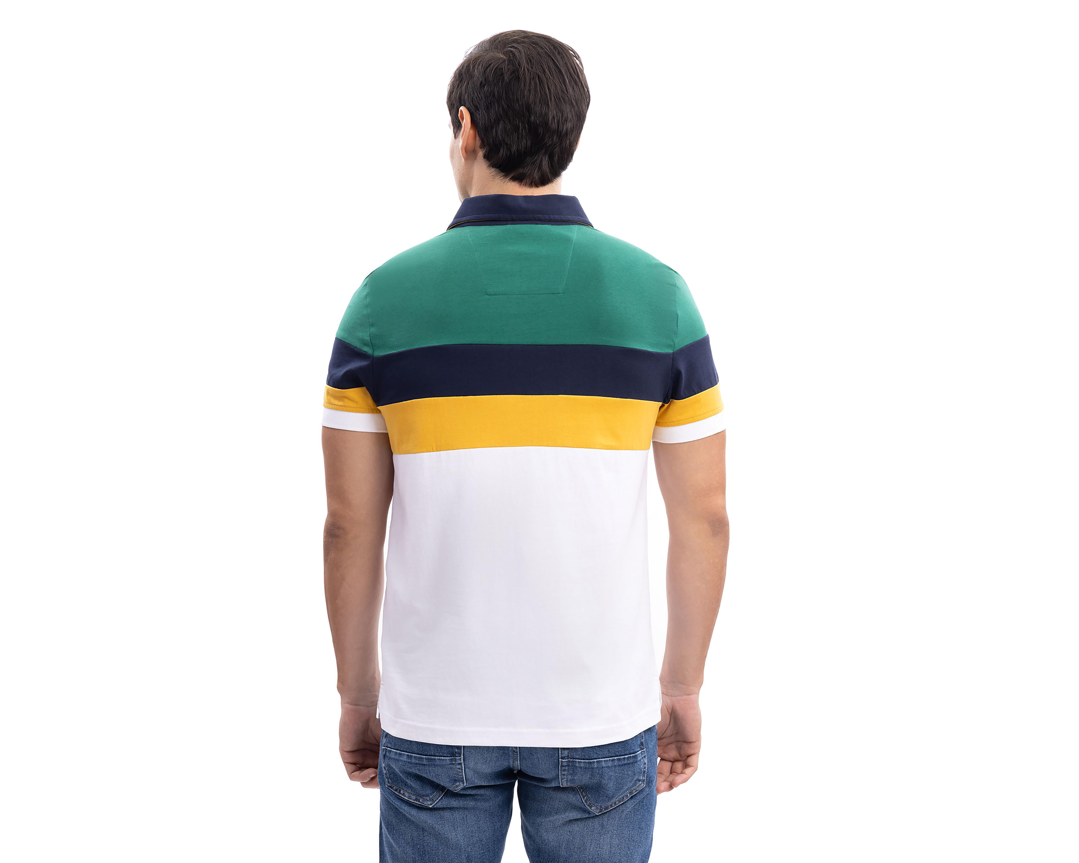 Foto 3 pulgar | Playera Polo Nautica Jeans Co Multicolor para Hombre