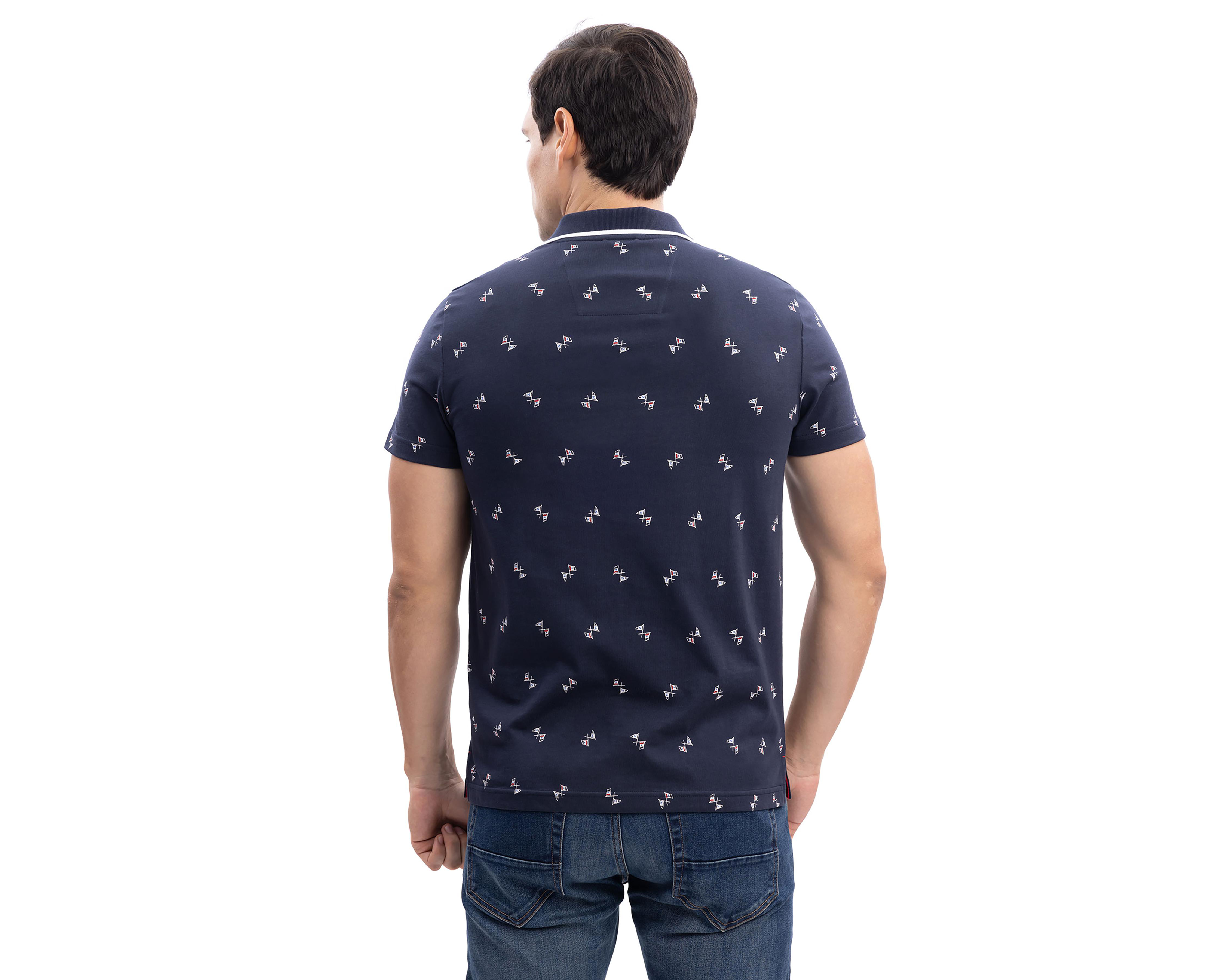 Foto 3 pulgar | Playera Polo Nautica Jeans Co Azul Marino para Hombre
